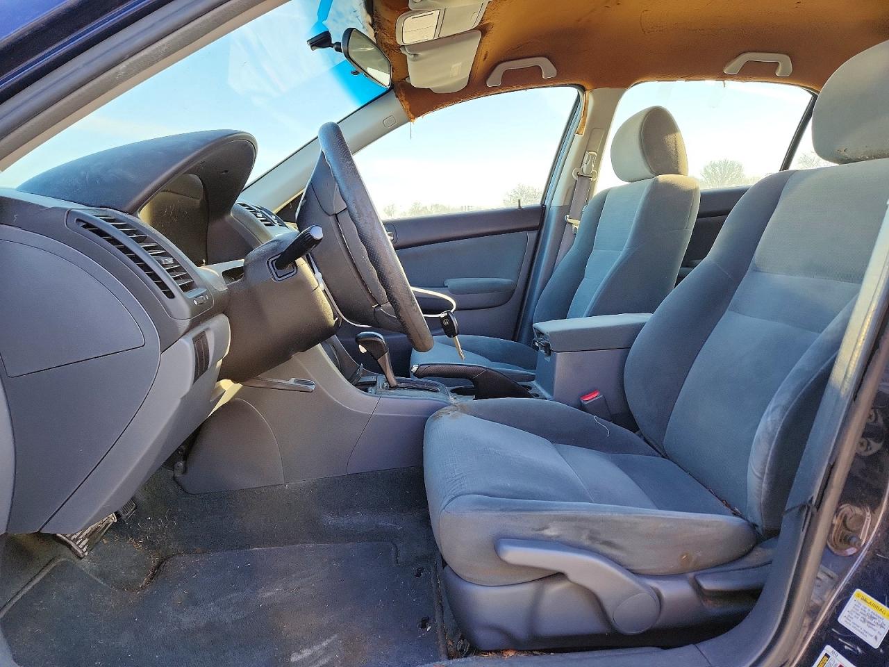 2007 Honda Accord Lx Blue vin: 1HGCM56407A122372