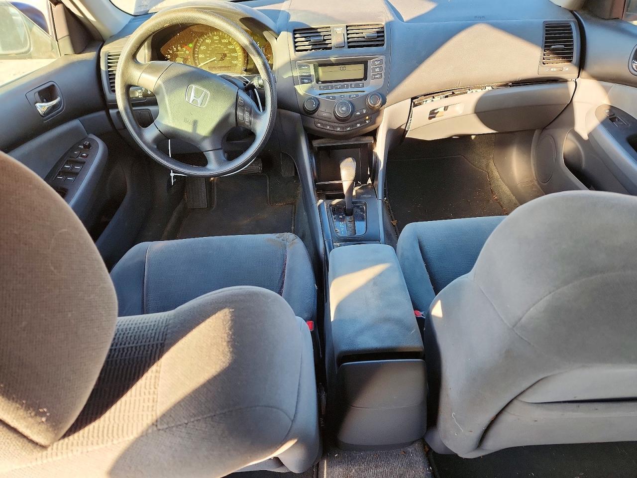 2007 Honda Accord Lx Blue vin: 1HGCM56407A122372