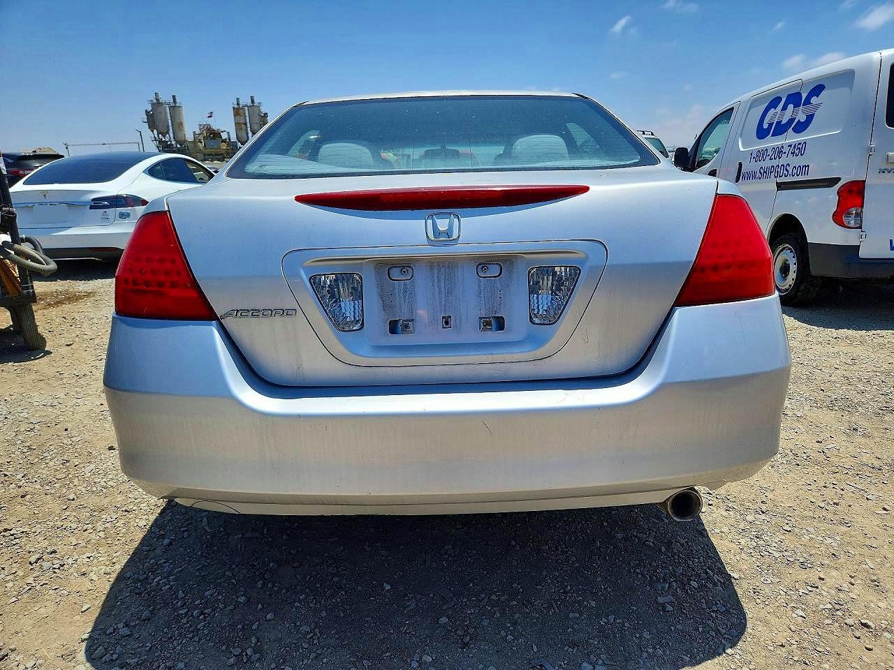 2007 Honda Accord Lx Серебряный vin: 1HGCM56407A154951