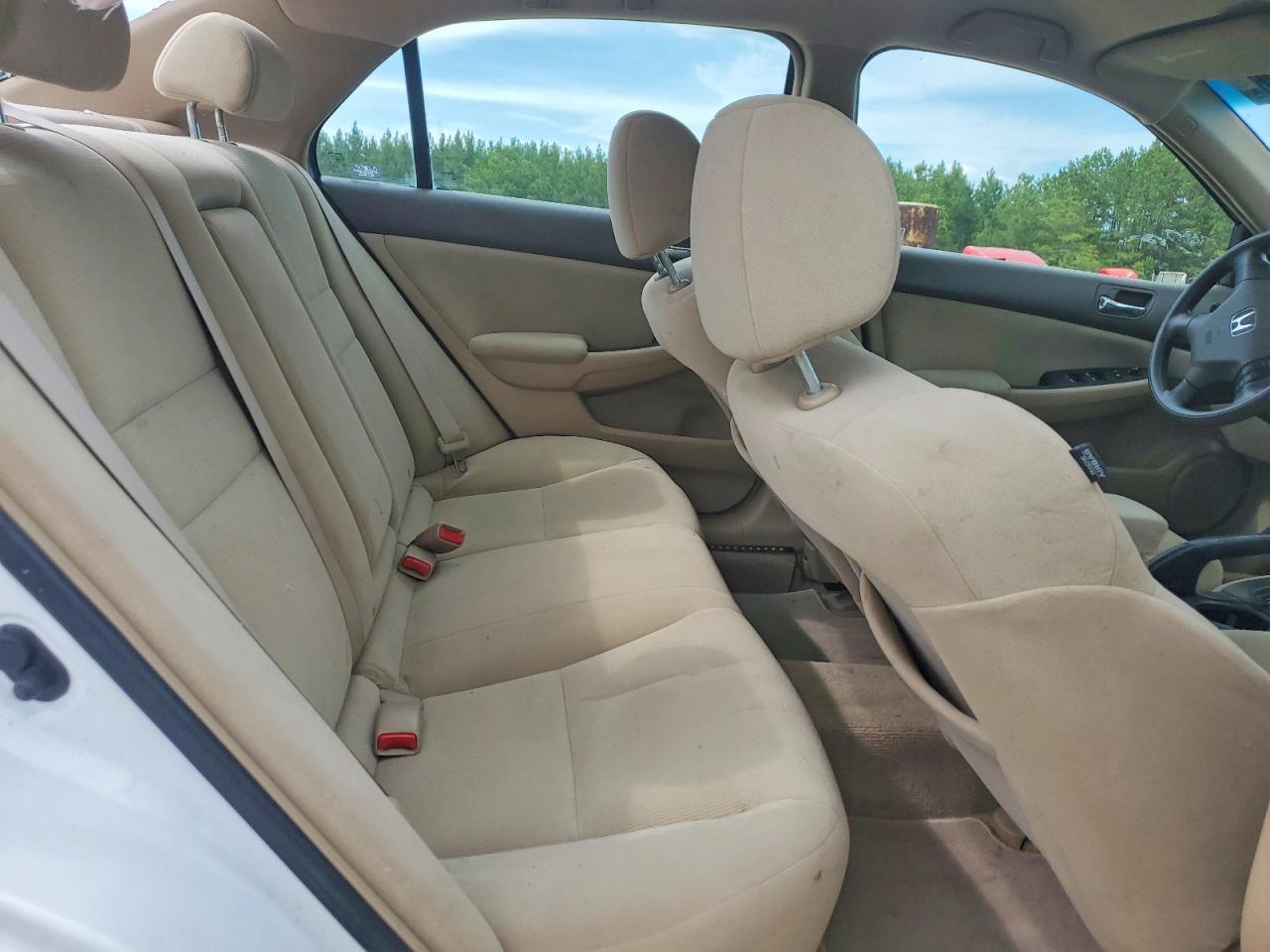 2007 Honda Accord Lx White vin: 1HGCM56407A201055