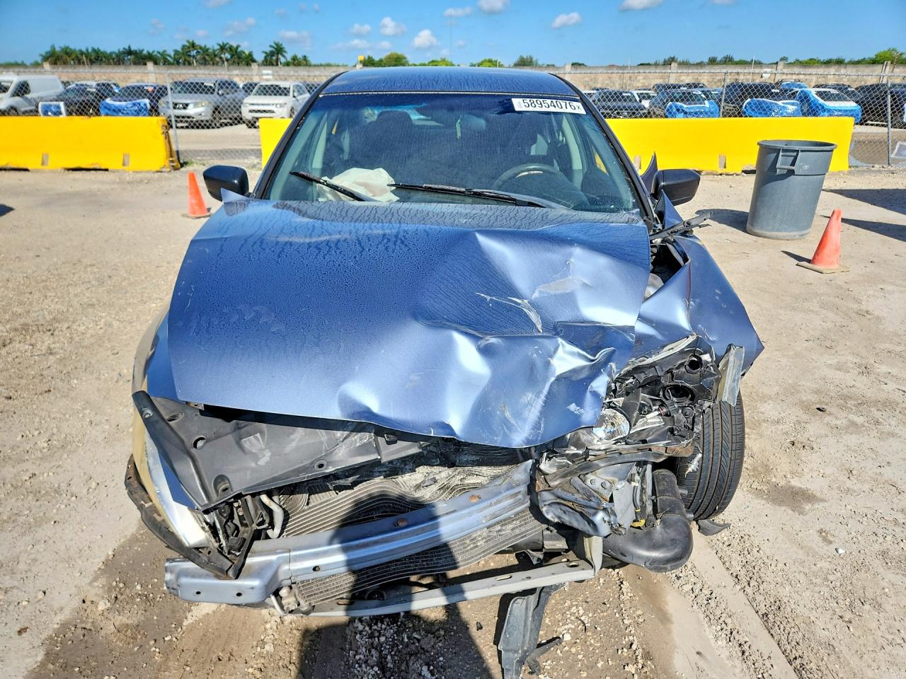 2007 Honda Accord Lx Серый vin: 1HGCM56407A205428