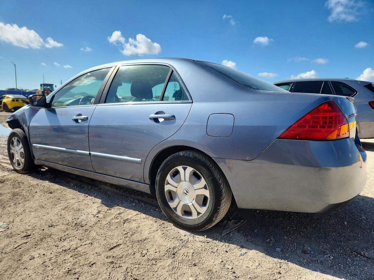 2007 Honda Accord Lx Серый vin: 1HGCM56407A205428