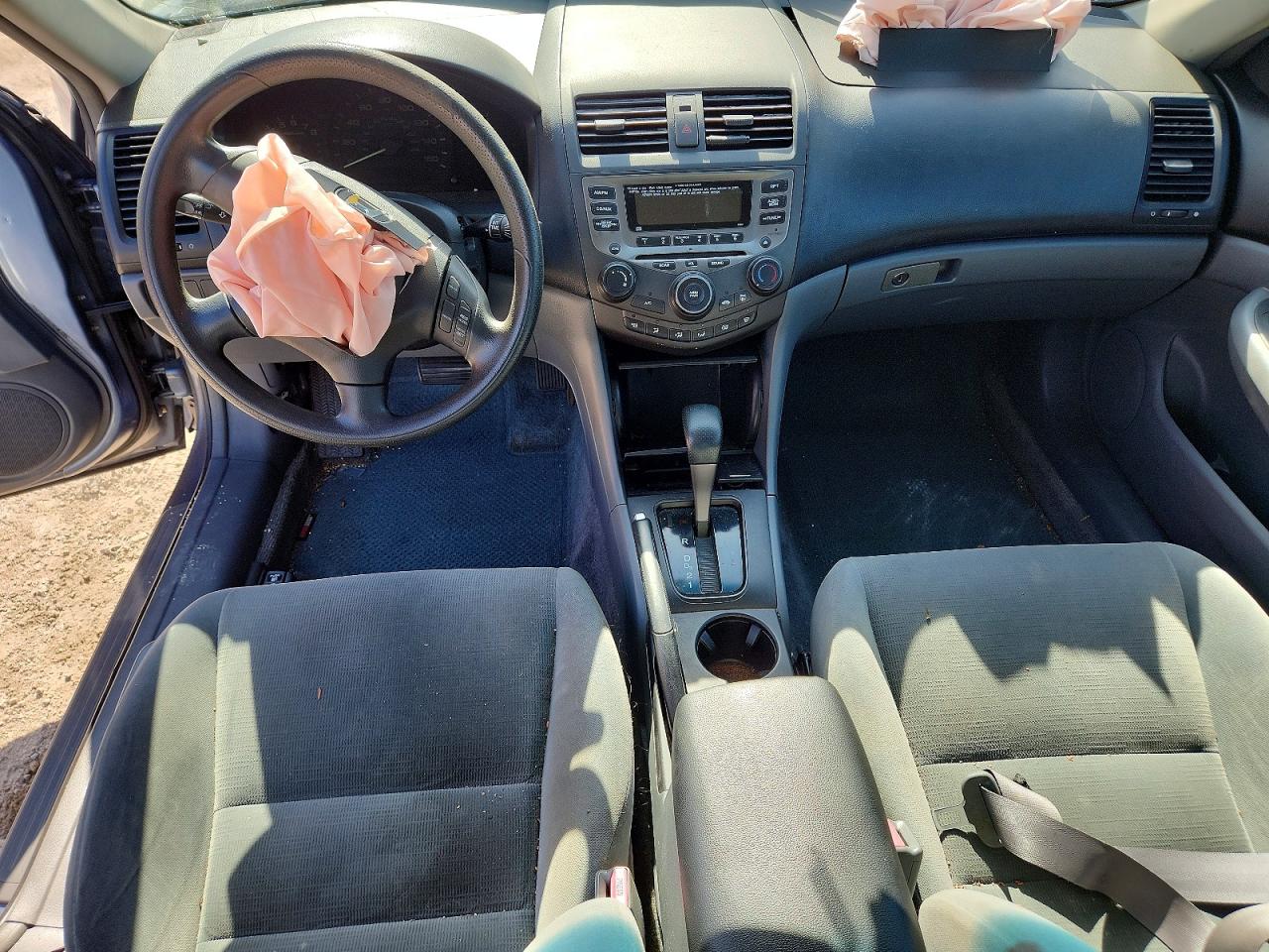 2007 Honda Accord Lx Серый vin: 1HGCM56407A205428
