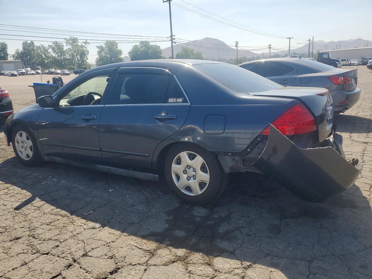 2007 Honda Accord Lx Gray vin: 1HGCM56407A218440