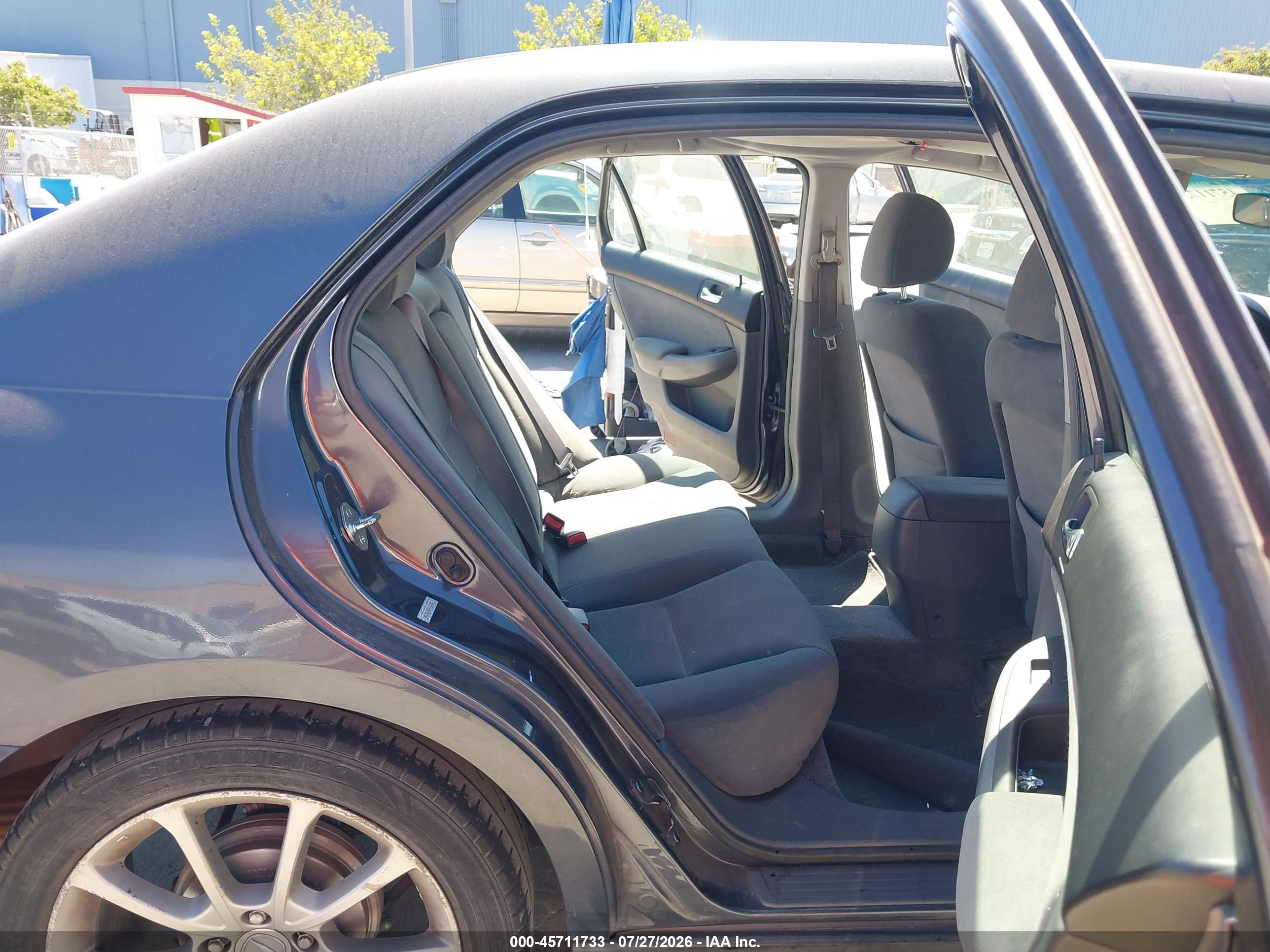 2007 Honda Accord 2.4 Lx Gray vin: 1HGCM56407A222083