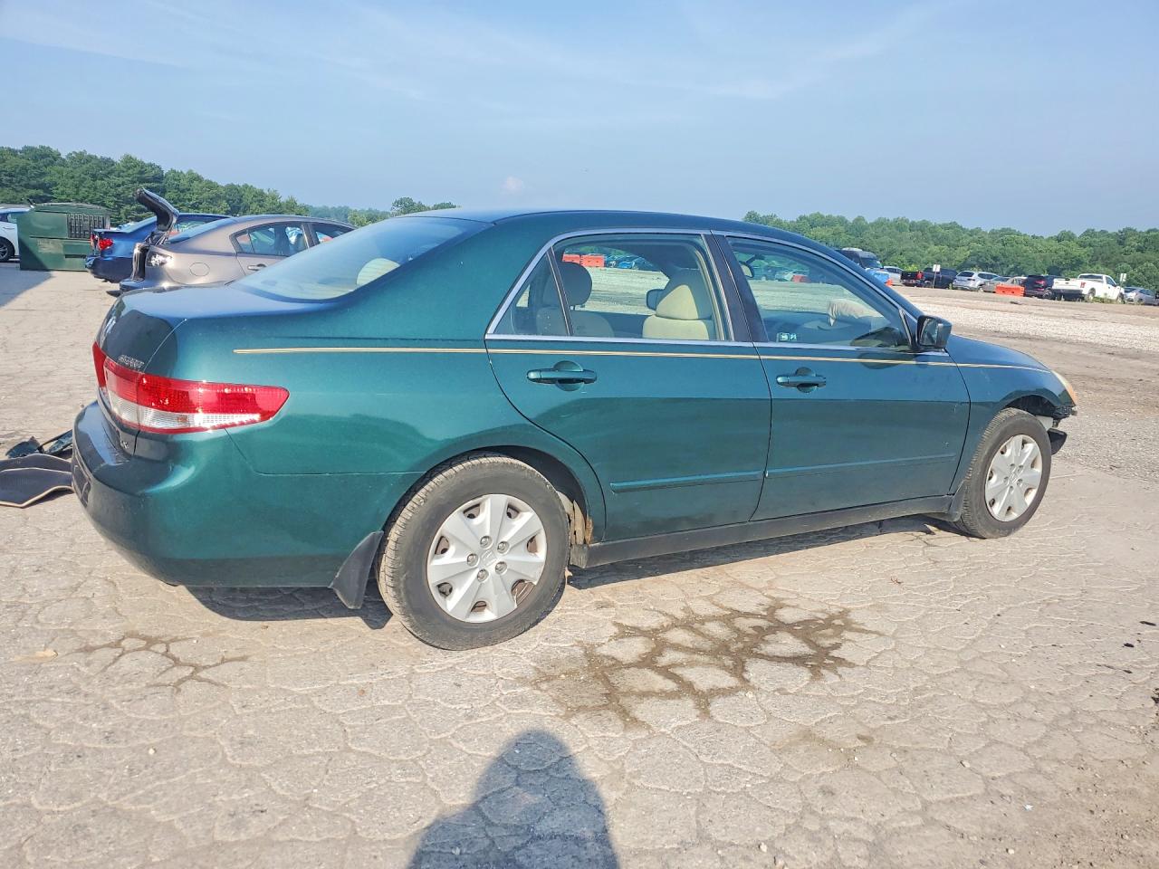 2003 Honda Accord Lx Green vin: 1HGCM56413A022095