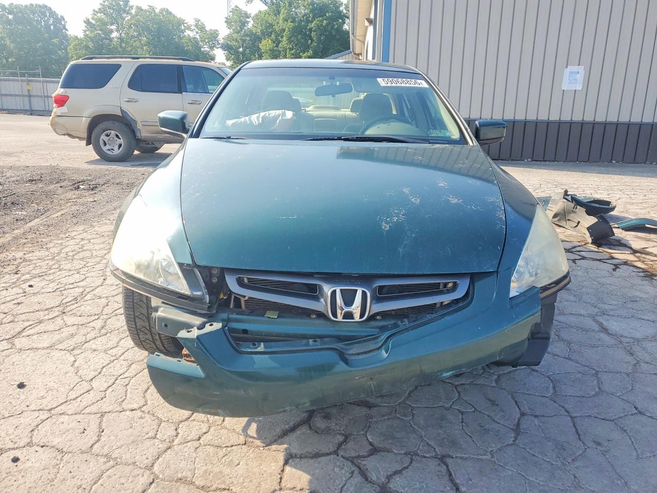2003 Honda Accord Lx Green vin: 1HGCM56413A022095