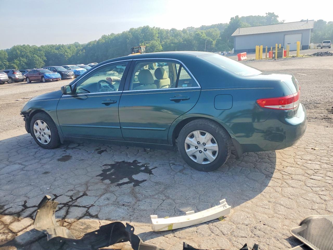 2003 Honda Accord Lx Green vin: 1HGCM56413A022095