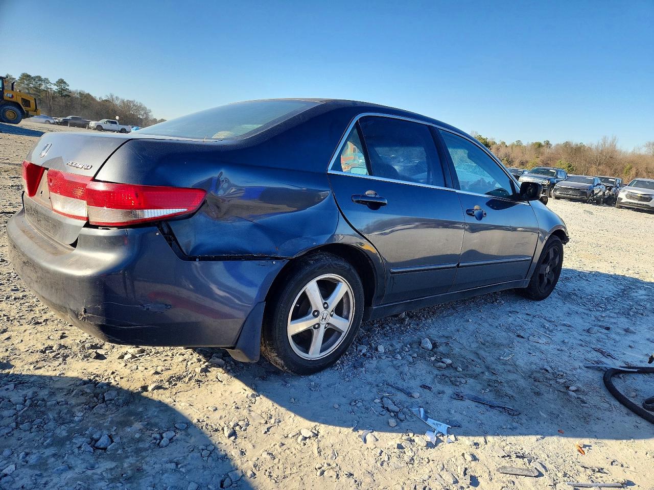 2003 Honda Accord Lx Gray vin: 1HGCM56413A031377