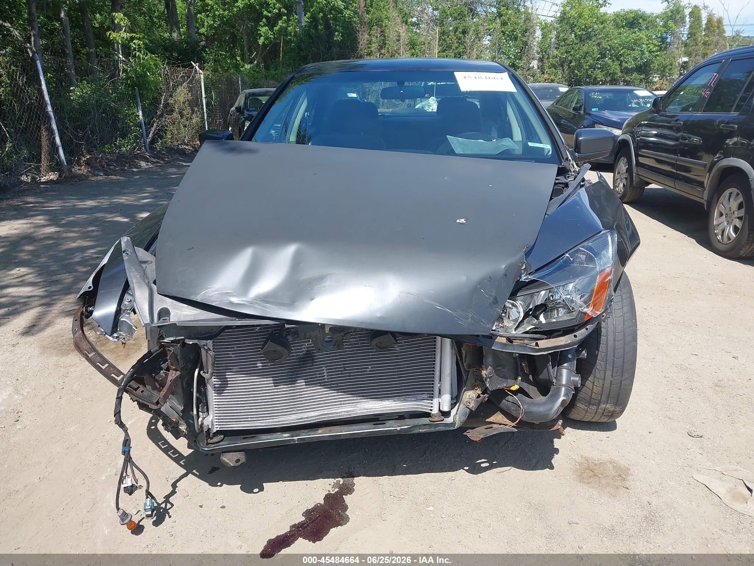 2005 Honda Accord 2.4 Lx Gray vin: 1HGCM56415A001203