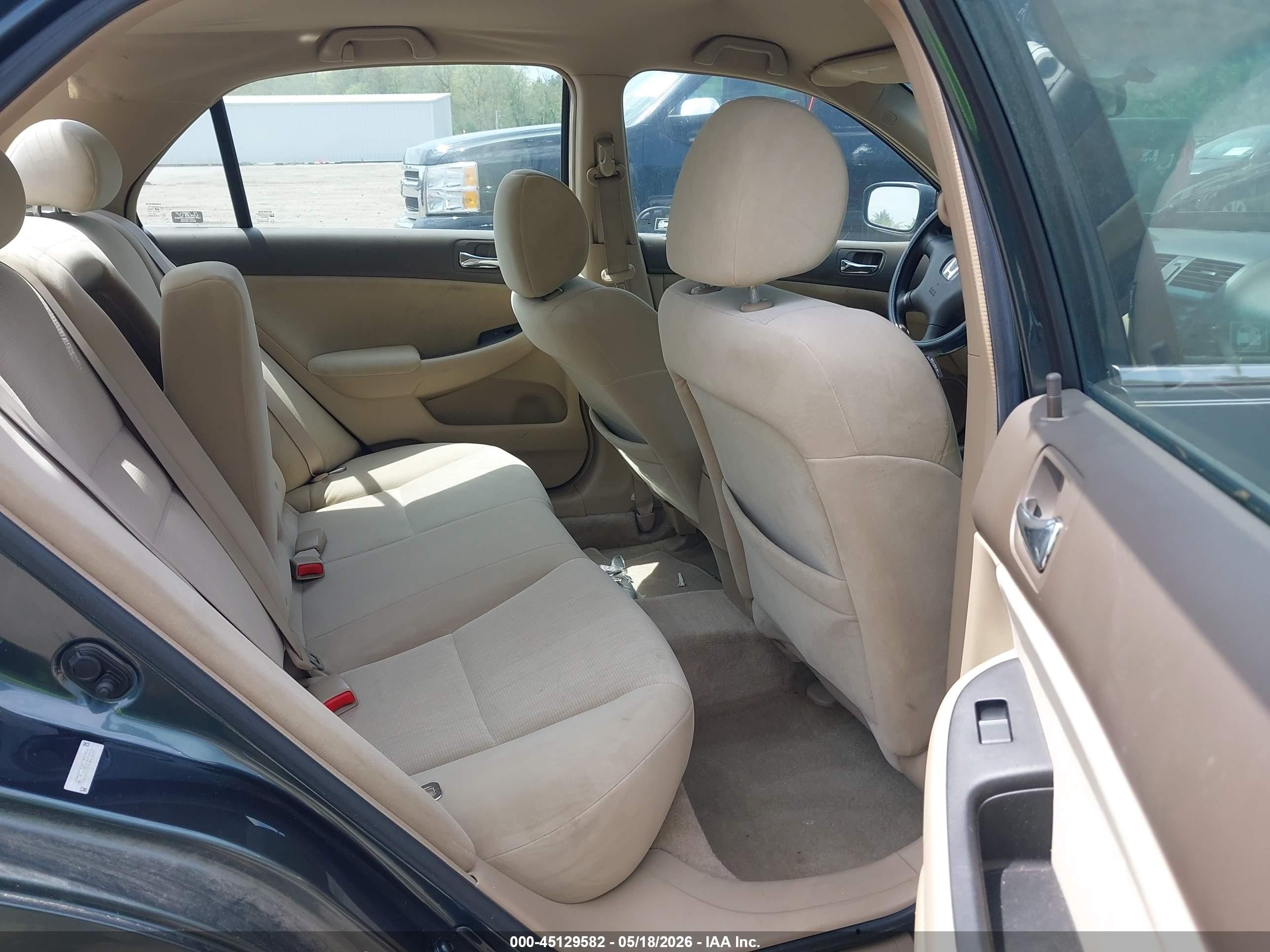 2005 Honda Accord 2.4 Lx Зеленый vin: 1HGCM56415A024013