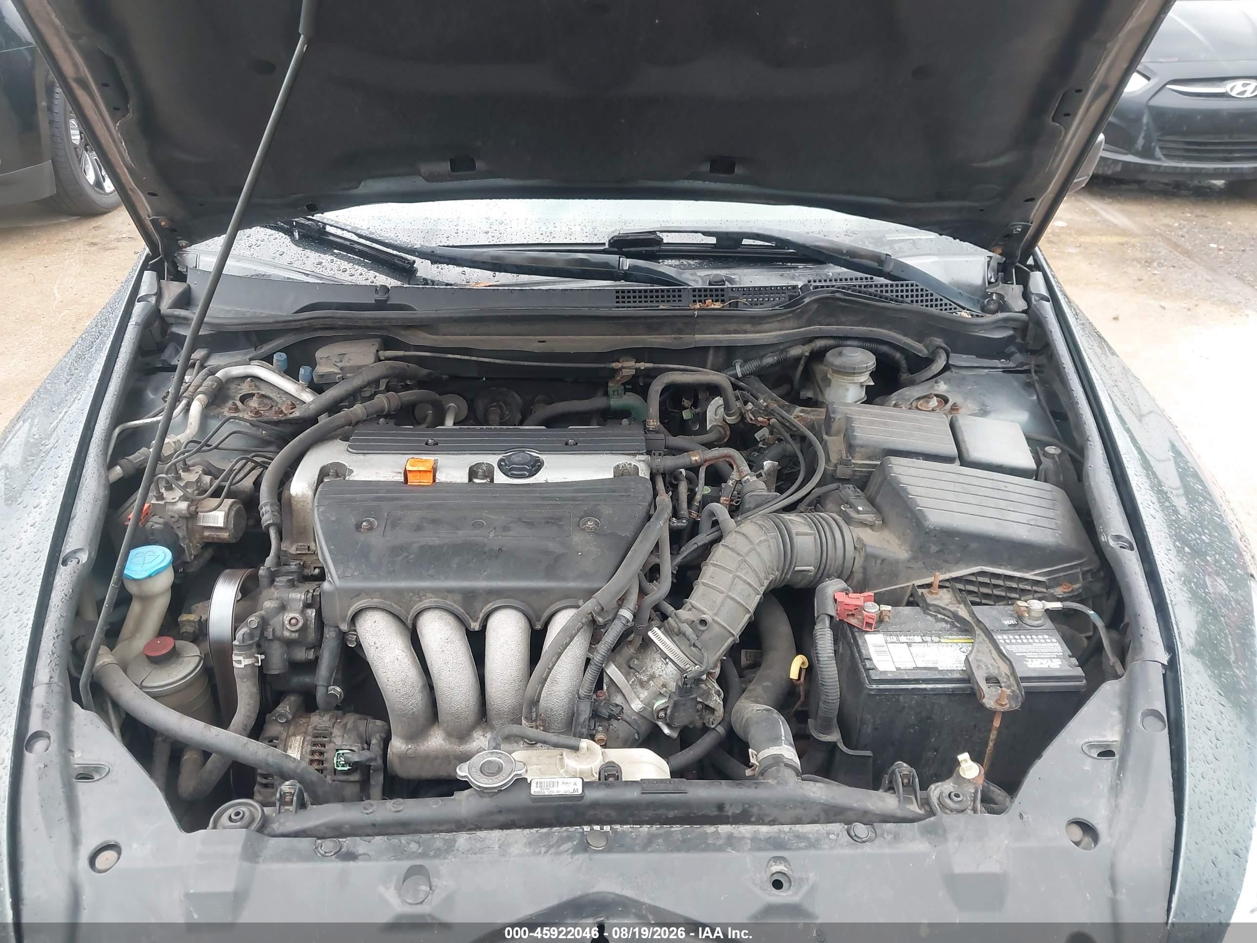 2005 Honda Accord 2.4 Lx Gray vin: 1HGCM56415A091629