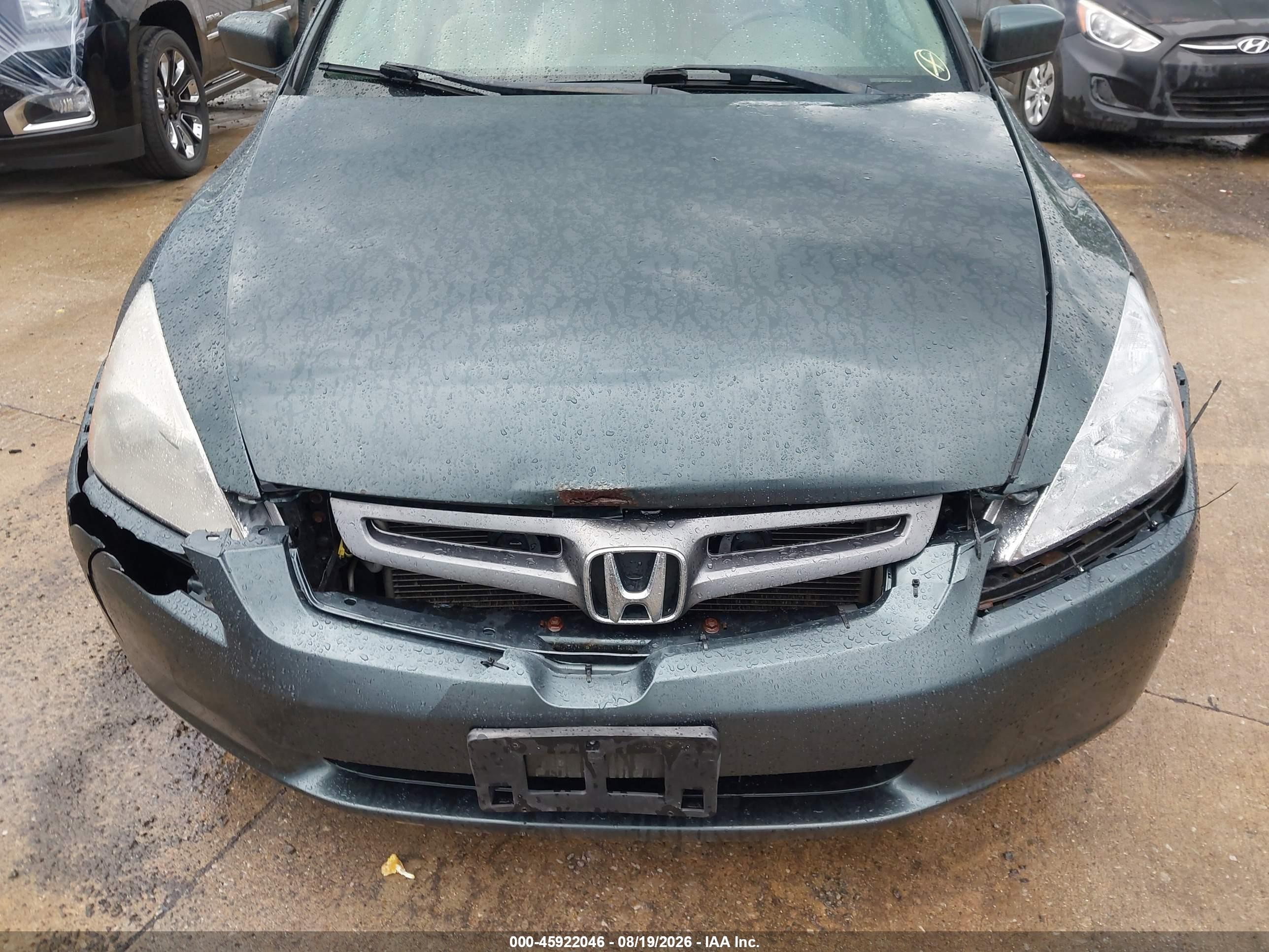 2005 Honda Accord 2.4 Lx Gray vin: 1HGCM56415A091629