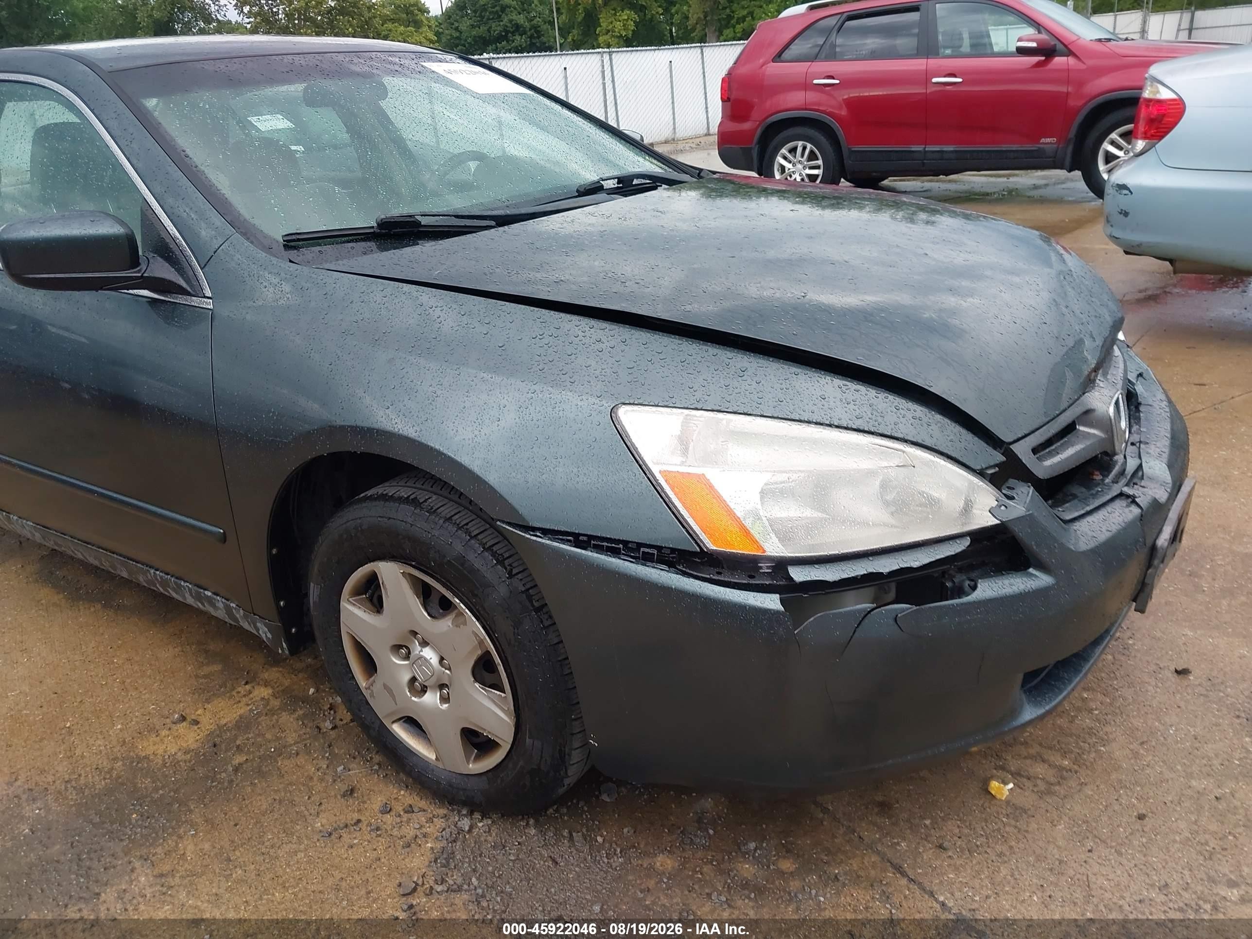 2005 Honda Accord 2.4 Lx Gray vin: 1HGCM56415A091629