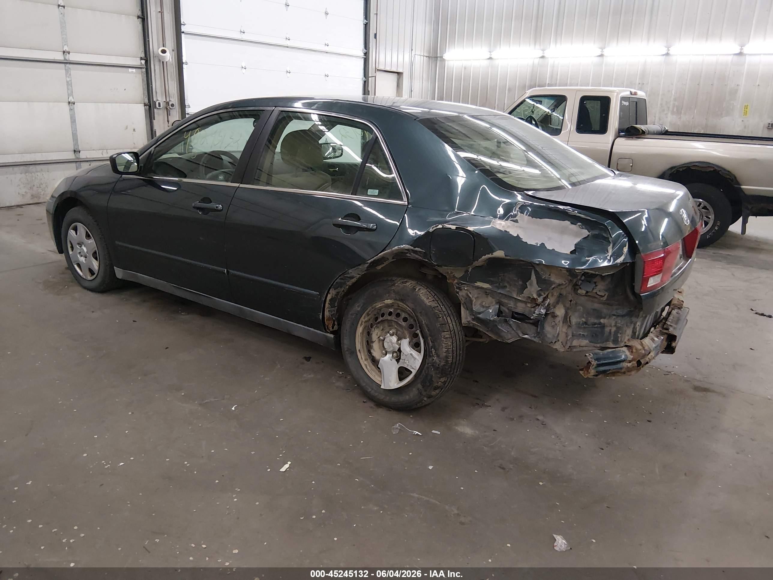 2005 Honda Accord 2.4 Lx Green vin: 1HGCM56415A137654