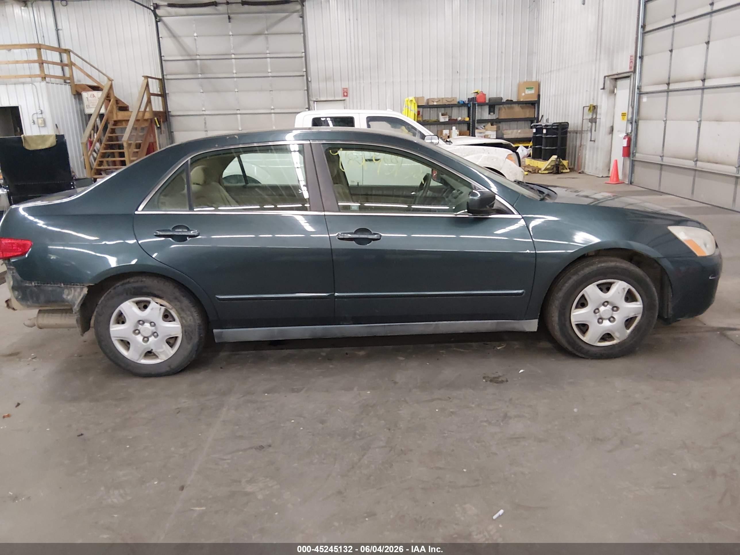 2005 Honda Accord 2.4 Lx Green vin: 1HGCM56415A137654