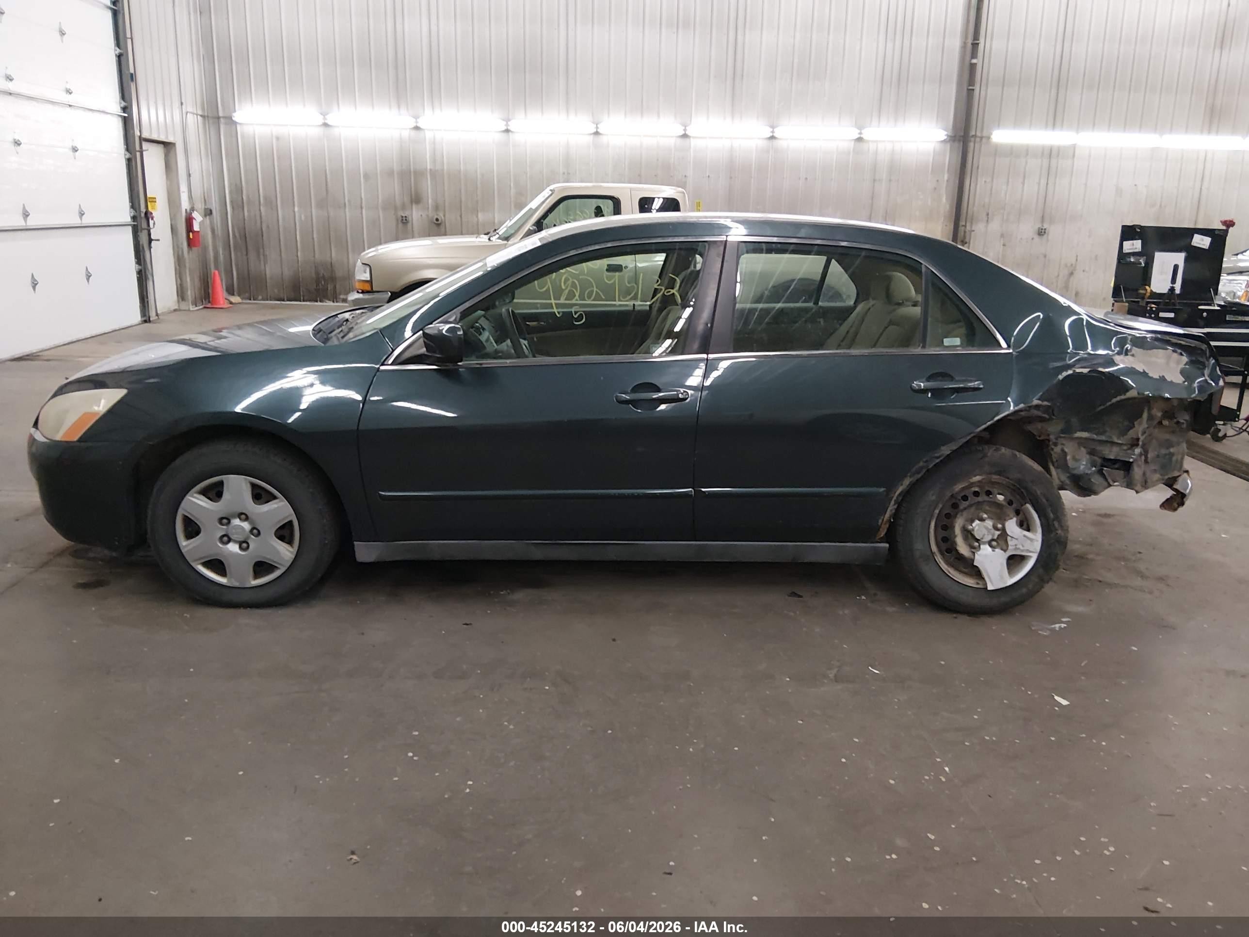 2005 Honda Accord 2.4 Lx Green vin: 1HGCM56415A137654