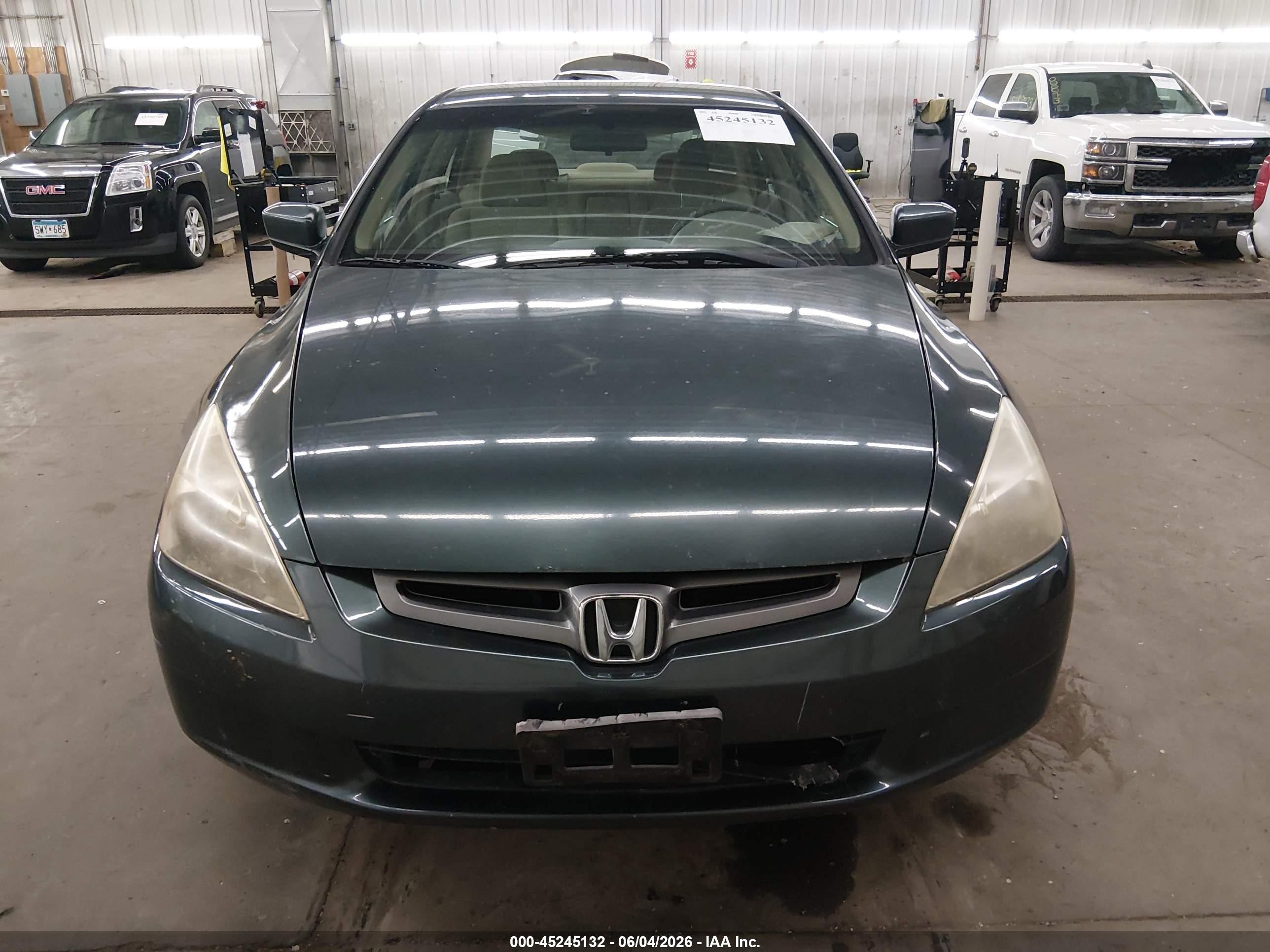 2005 Honda Accord 2.4 Lx Green vin: 1HGCM56415A137654