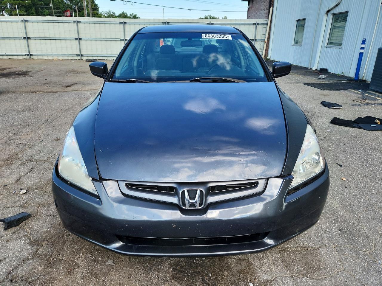 2005 Honda Accord Lx Gray vin: 1HGCM56415A155524