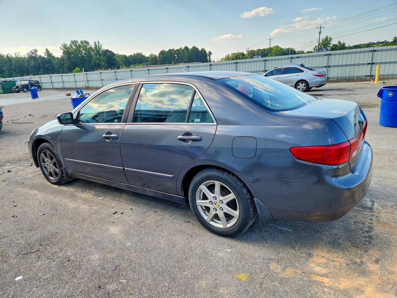 2005 Honda Accord Lx Gray vin: 1HGCM56415A155524