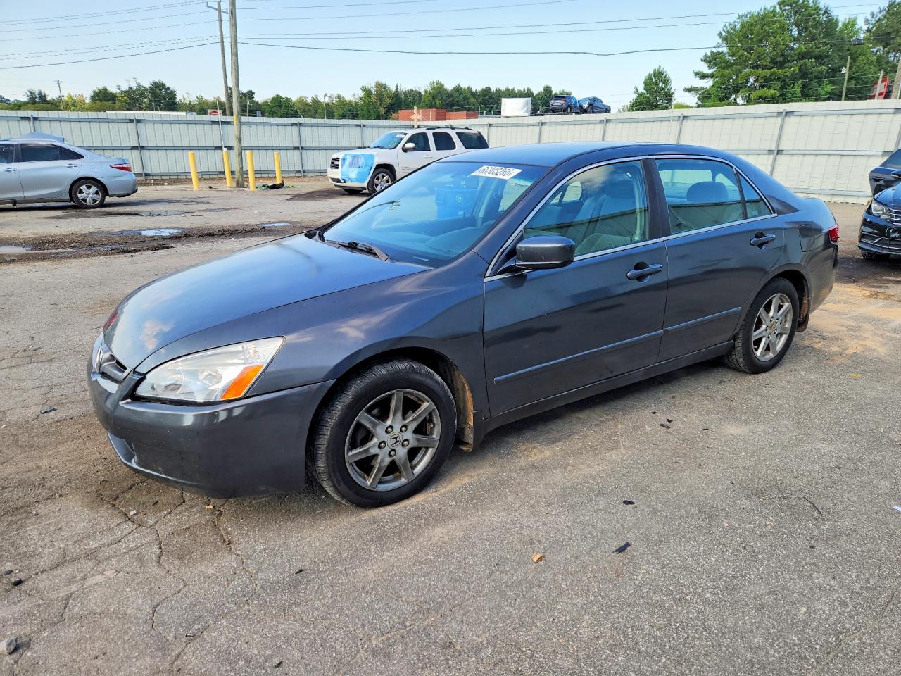 2005 Honda Accord Lx Серый vin: 1HGCM56415A155524