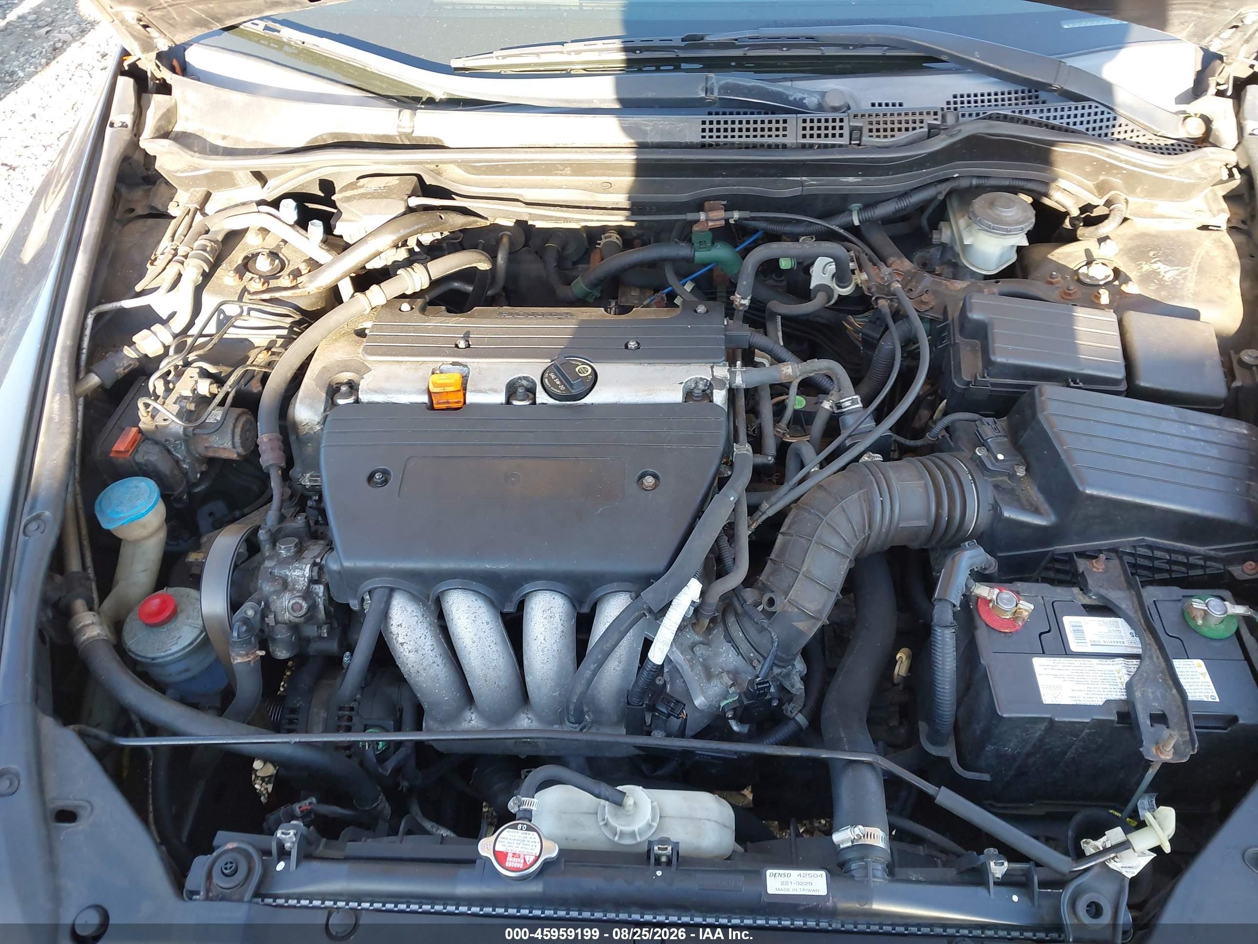 2005 Honda Accord 2.4 Lx Gray vin: 1HGCM56415A192766