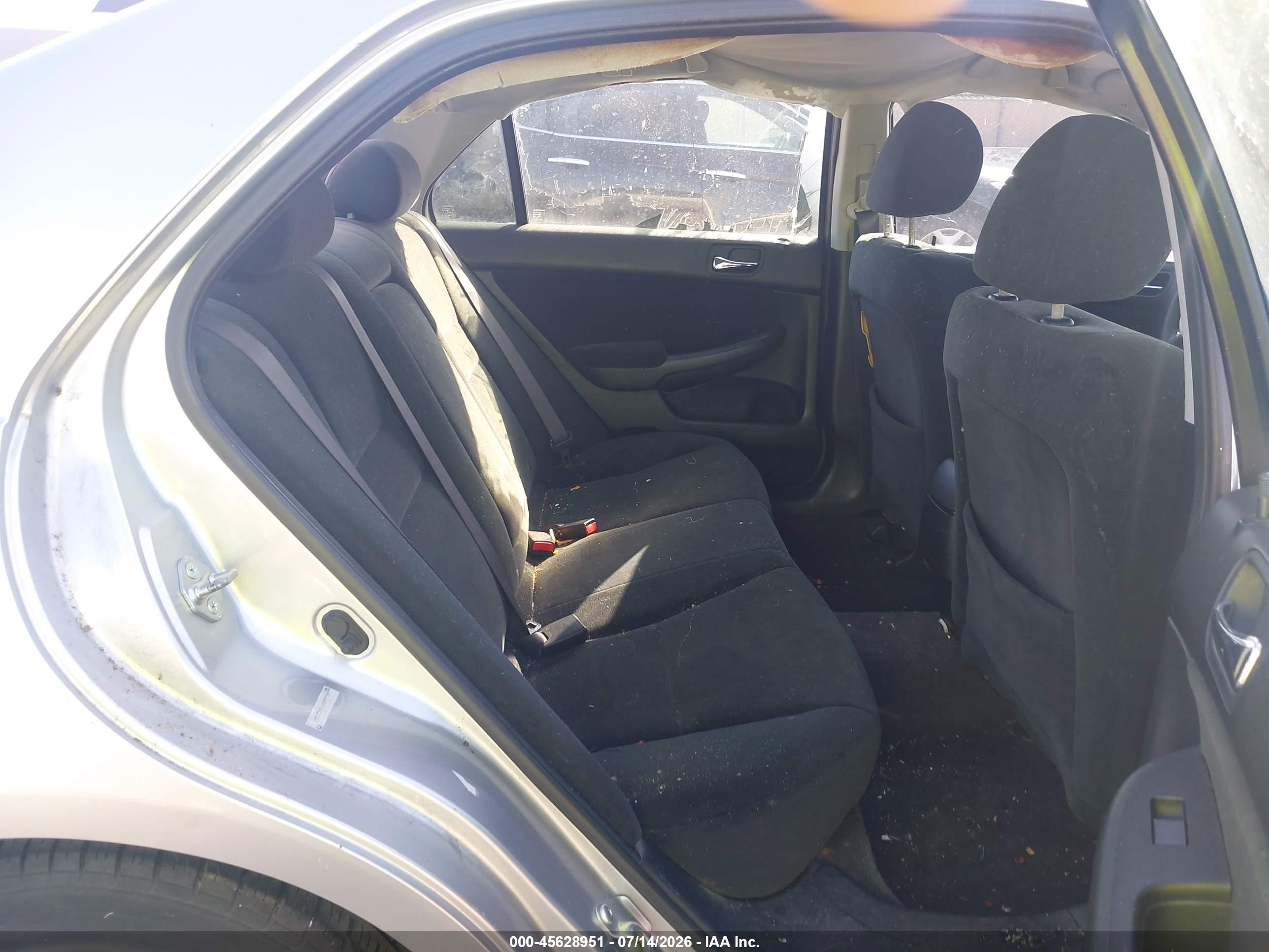 2006 Honda Accord 2.4 Lx Silver vin: 1HGCM56416A004460