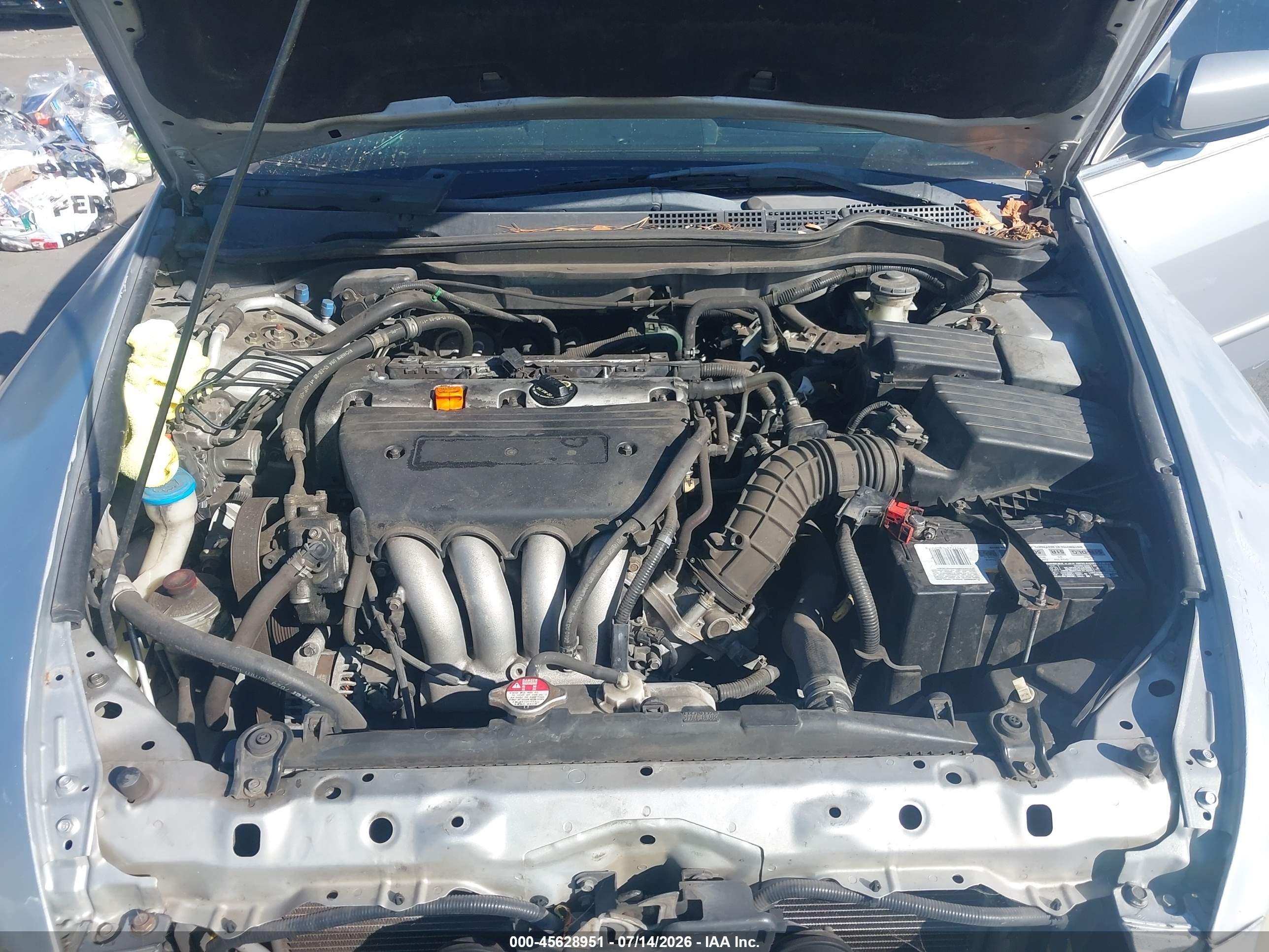 2006 Honda Accord 2.4 Lx Silver vin: 1HGCM56416A004460