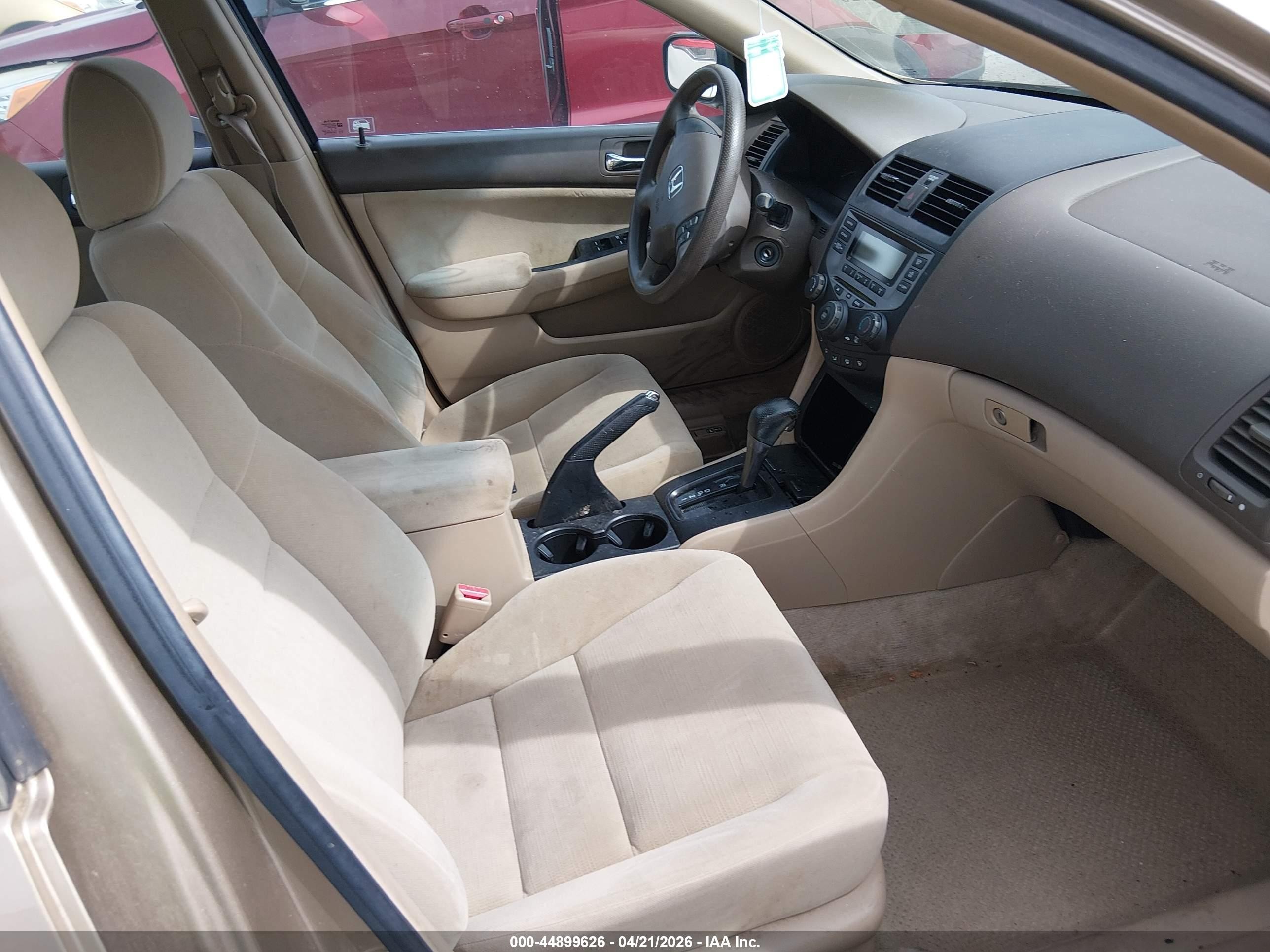 2006 Honda Accord 2.4 Lx Gold vin: 1HGCM56416A034395