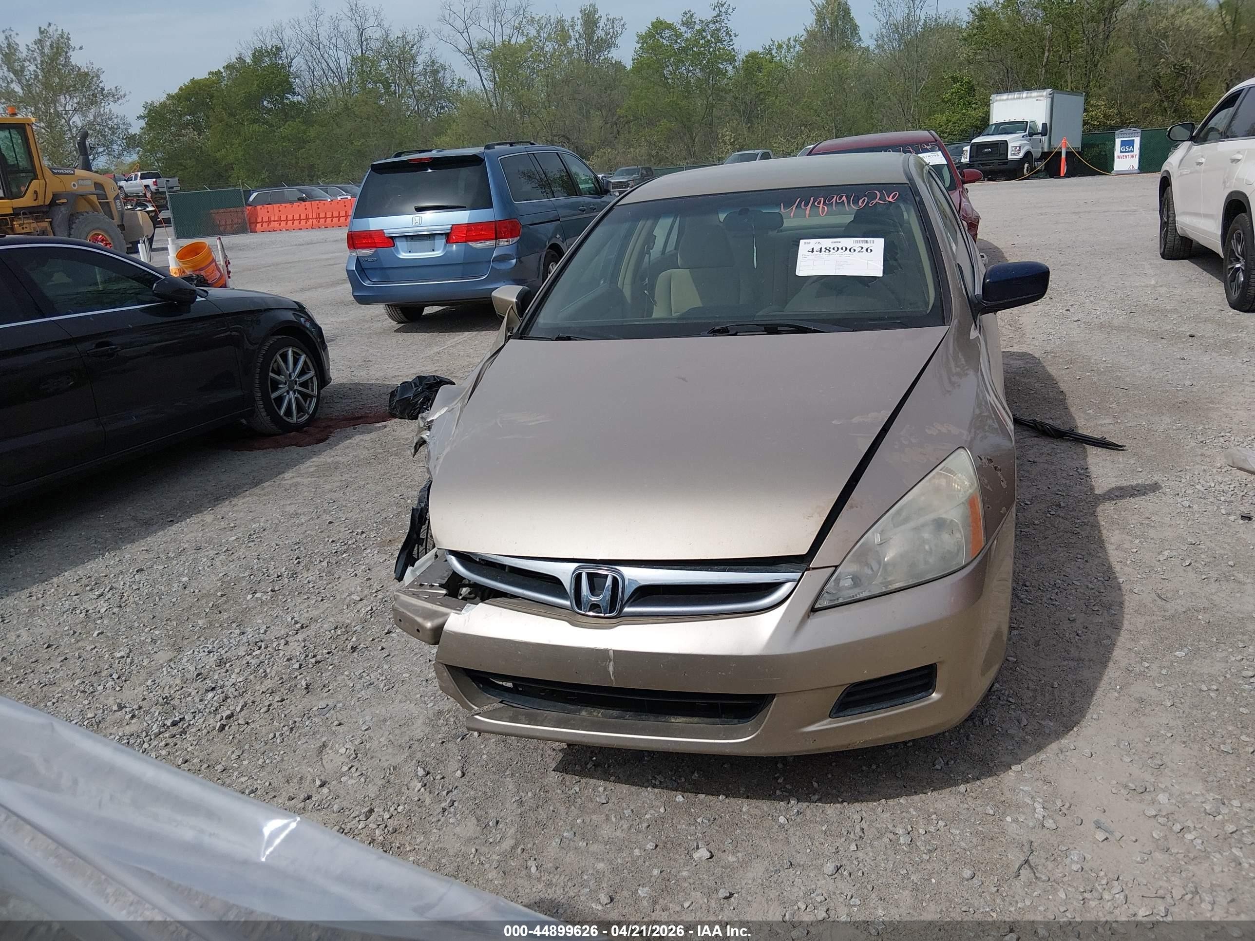 2006 Honda Accord 2.4 Lx Gold vin: 1HGCM56416A034395