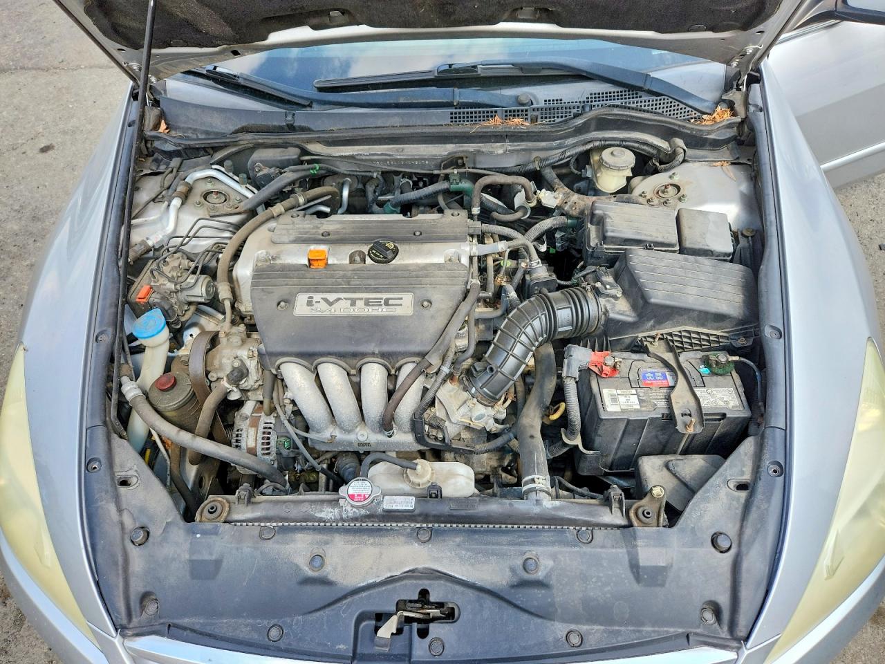 2006 Honda Accord Lx Silver vin: 1HGCM56416A043078