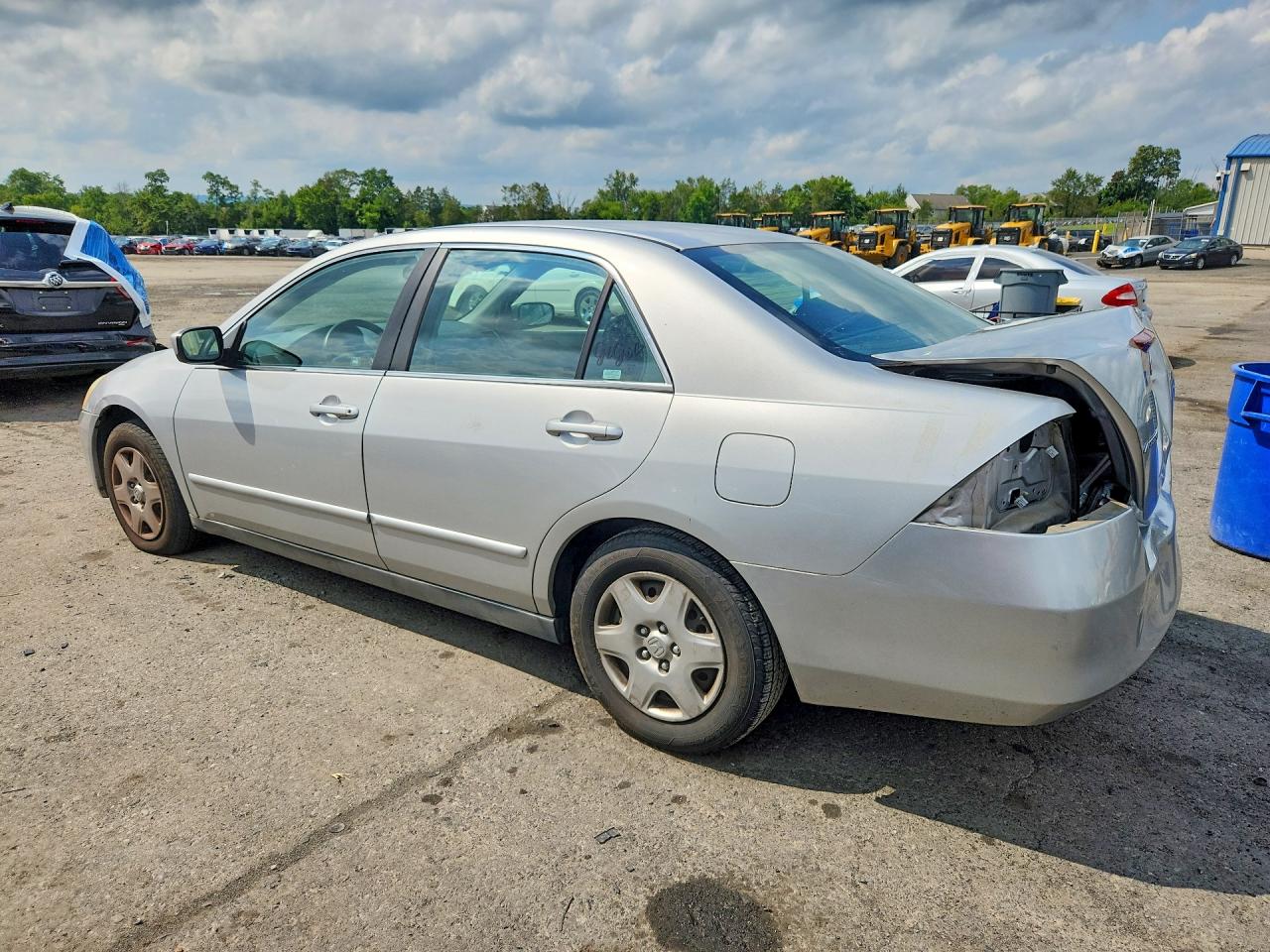 2006 Honda Accord Lx Silver vin: 1HGCM56416A043078