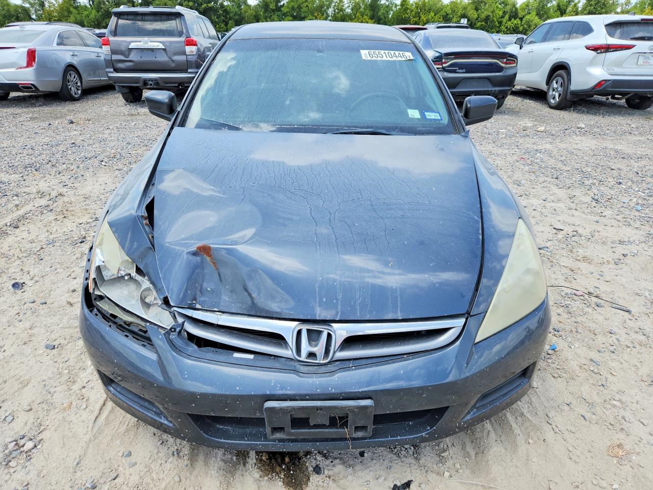2006 Honda Accord Lx Gray vin: 1HGCM56416A098324