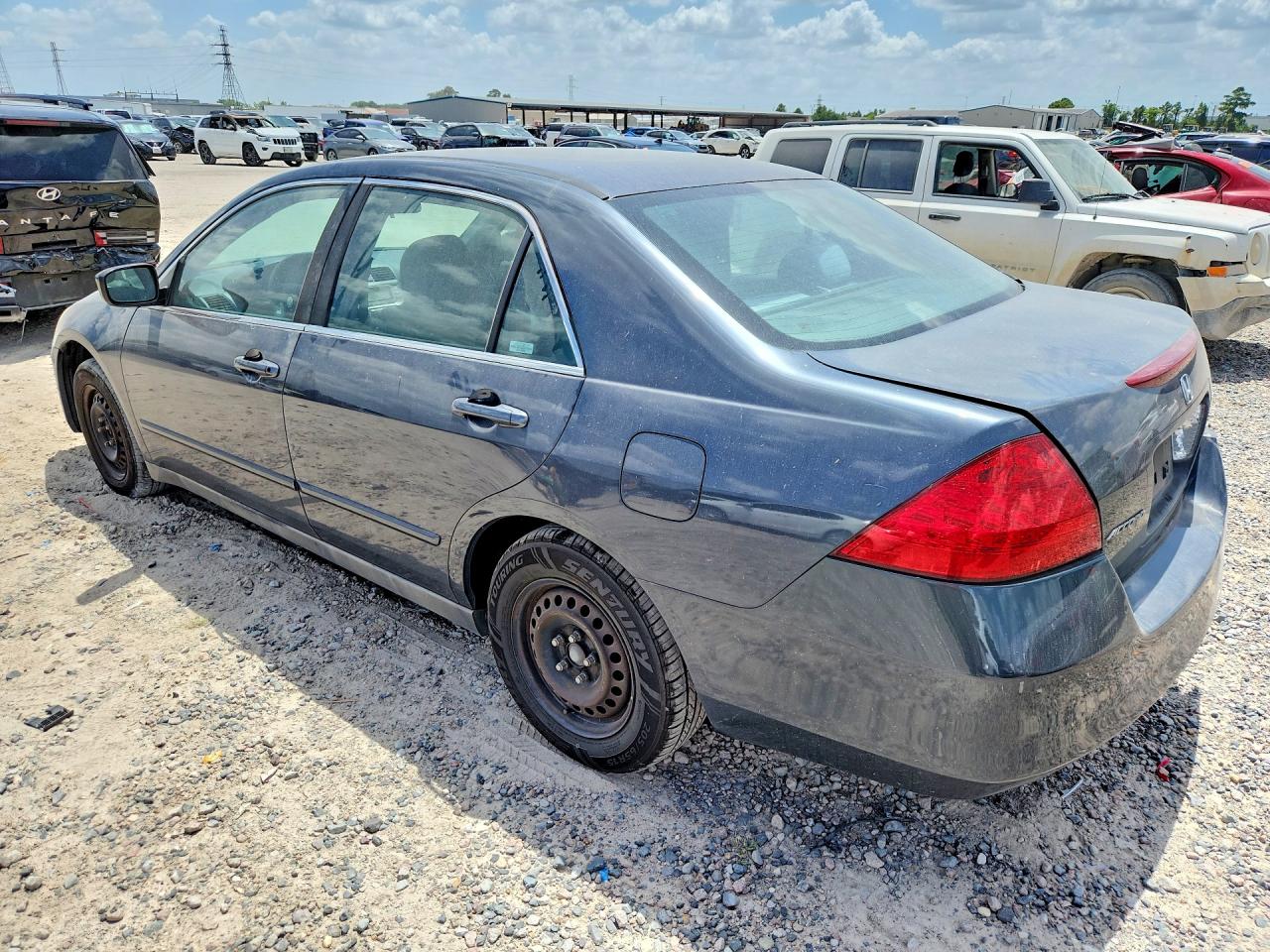 2006 Honda Accord Lx Gray vin: 1HGCM56416A098324