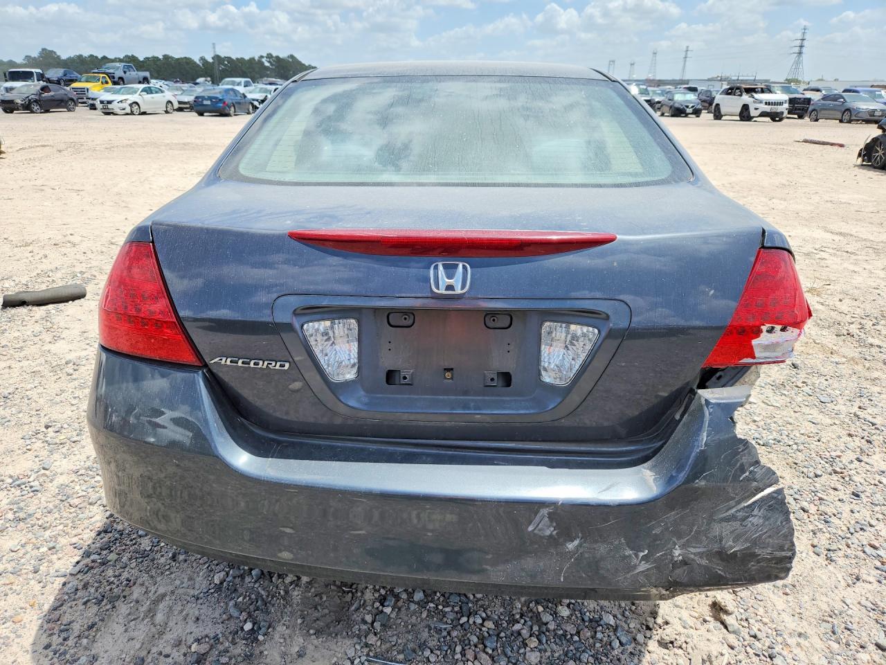 2006 Honda Accord Lx Gray vin: 1HGCM56416A098324