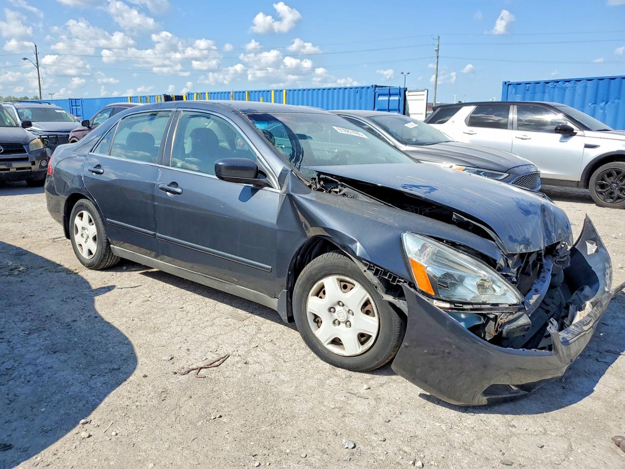 2006 Honda Accord Lx Серый vin: 1HGCM56416A114635