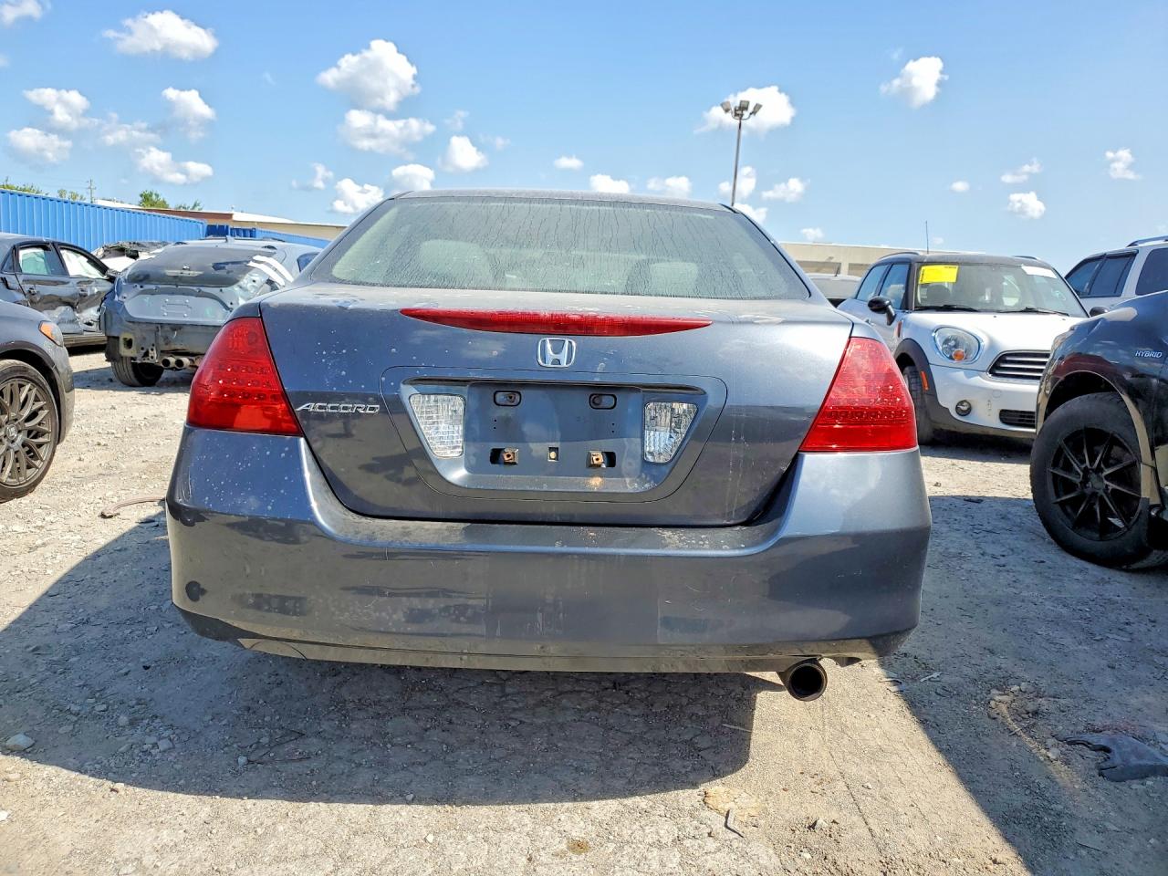 2006 Honda Accord Lx Серый vin: 1HGCM56416A114635