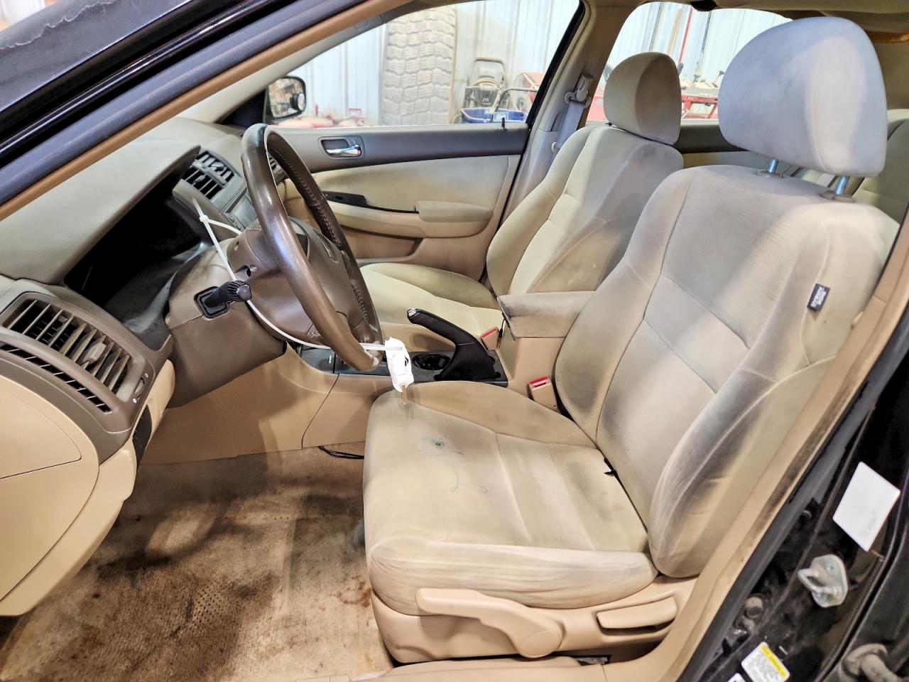 2007 Honda Accord Lx Black vin: 1HGCM56417A004718