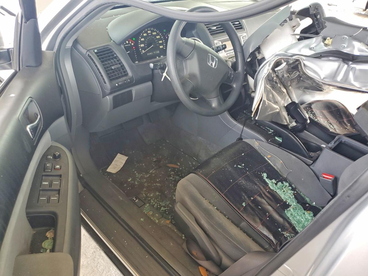 2007 Honda Accord Lx Серебряный vin: 1HGCM56417A157969