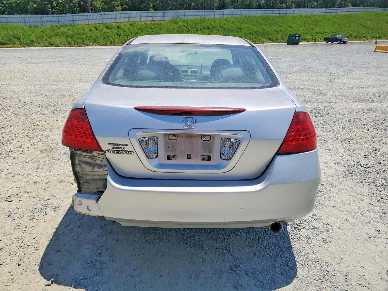 2007 Honda Accord Lx Silver vin: 1HGCM56417A170253
