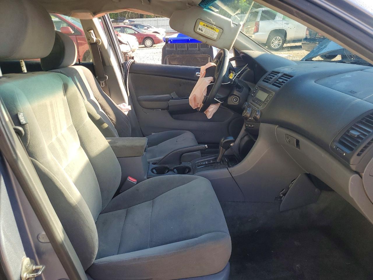2007 Honda Accord Lx Gray vin: 1HGCM56417A178014