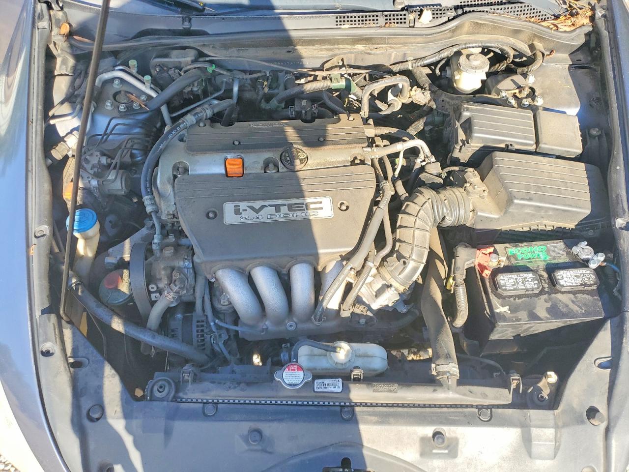 2007 Honda Accord Lx Gray vin: 1HGCM56417A178014