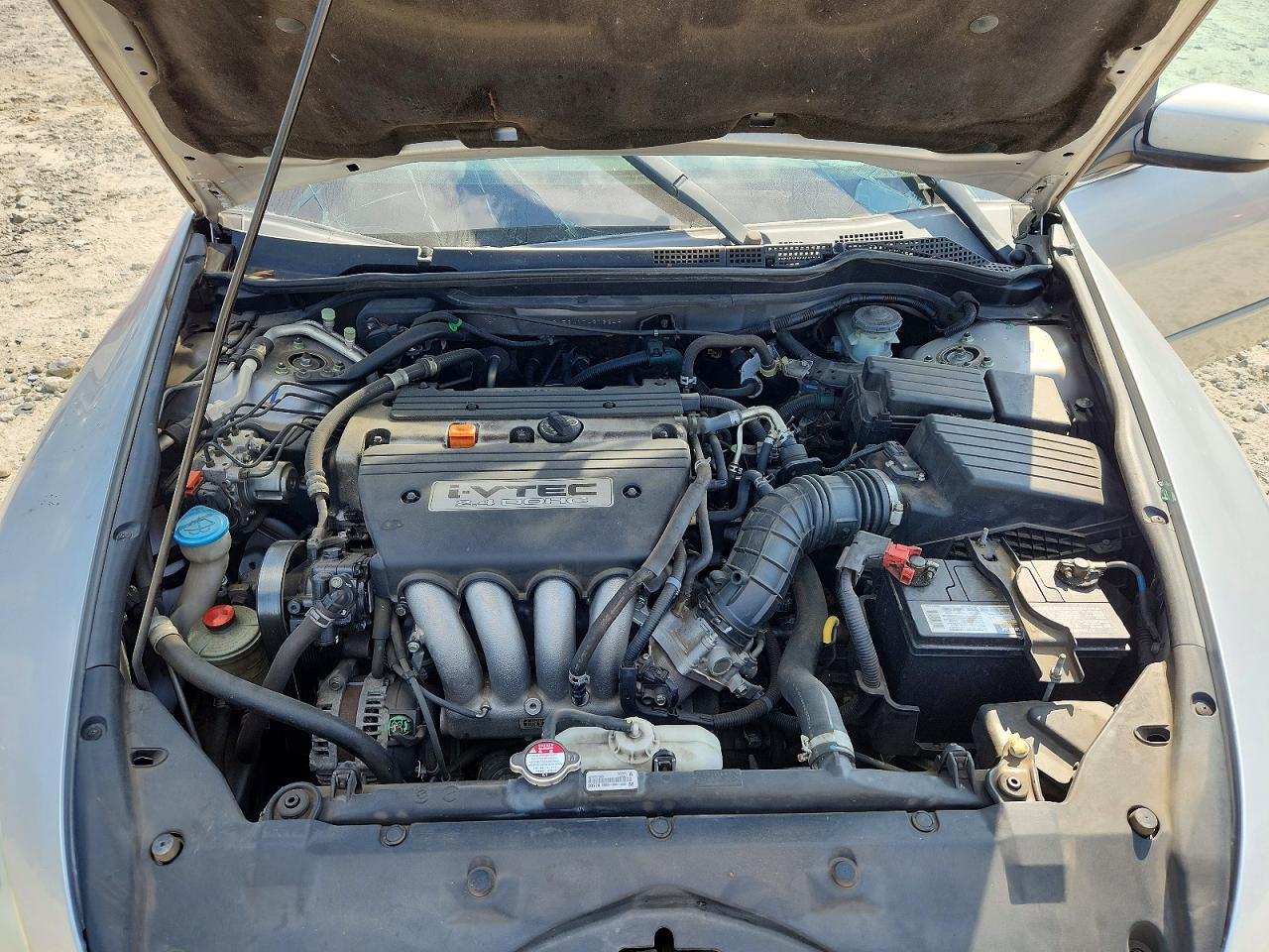 2007 Honda Accord Lx Silver vin: 1HGCM56417A213246