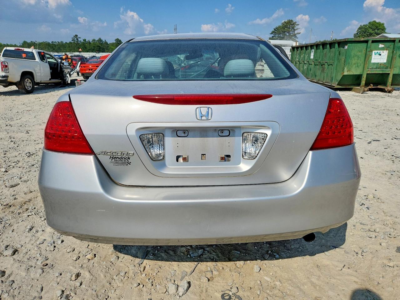 2007 Honda Accord Lx Silver vin: 1HGCM56417A213246