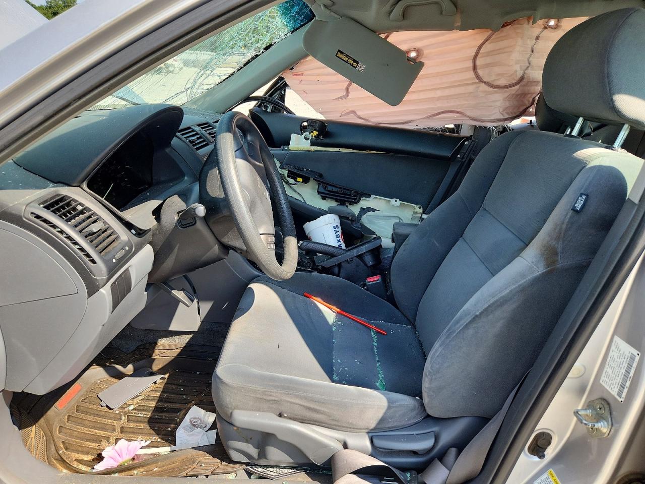 2007 Honda Accord Lx Silver vin: 1HGCM56417A213246