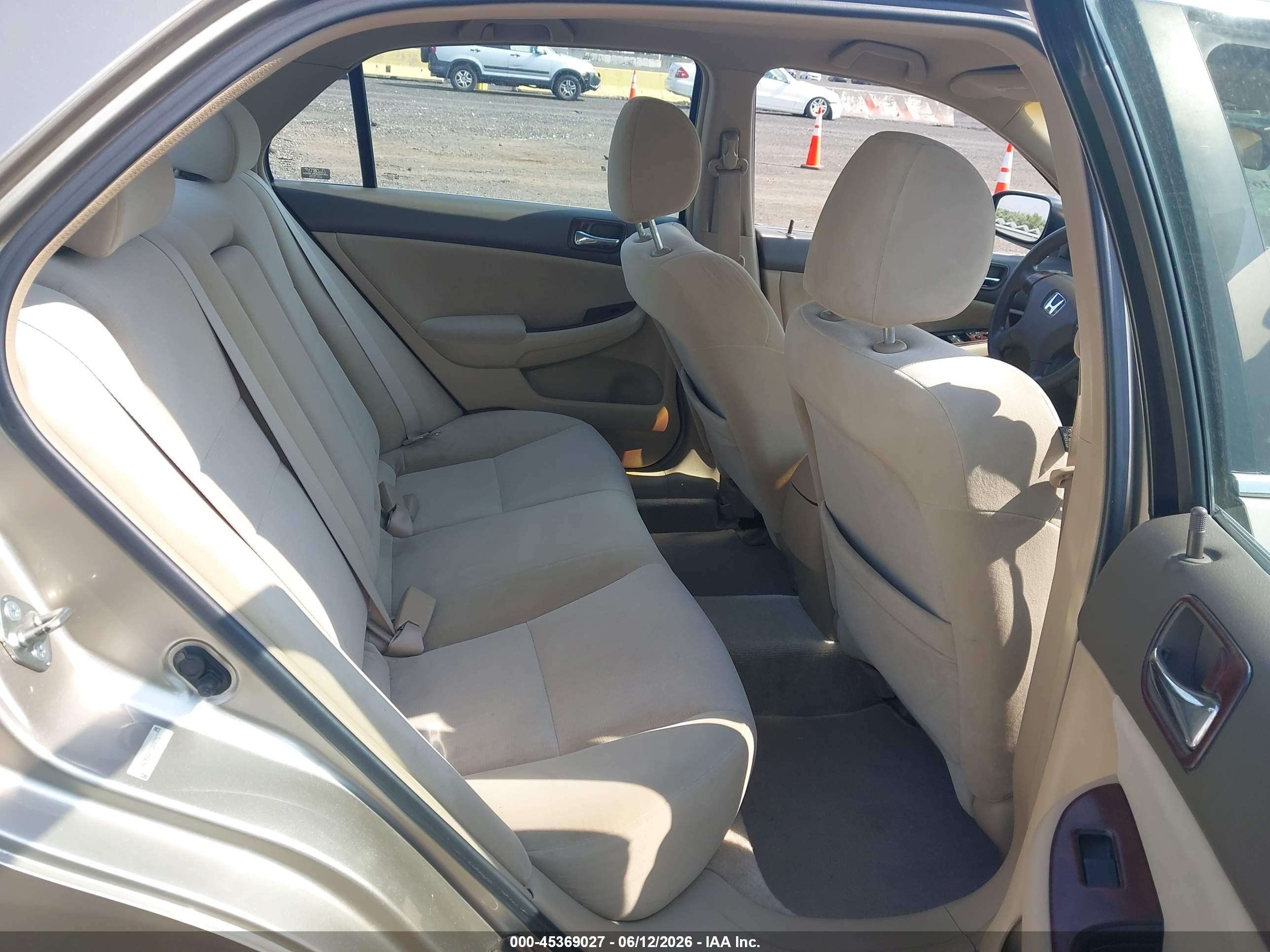 2003 Honda Accord 2.4 Lx Gold vin: 1HGCM56423A047524