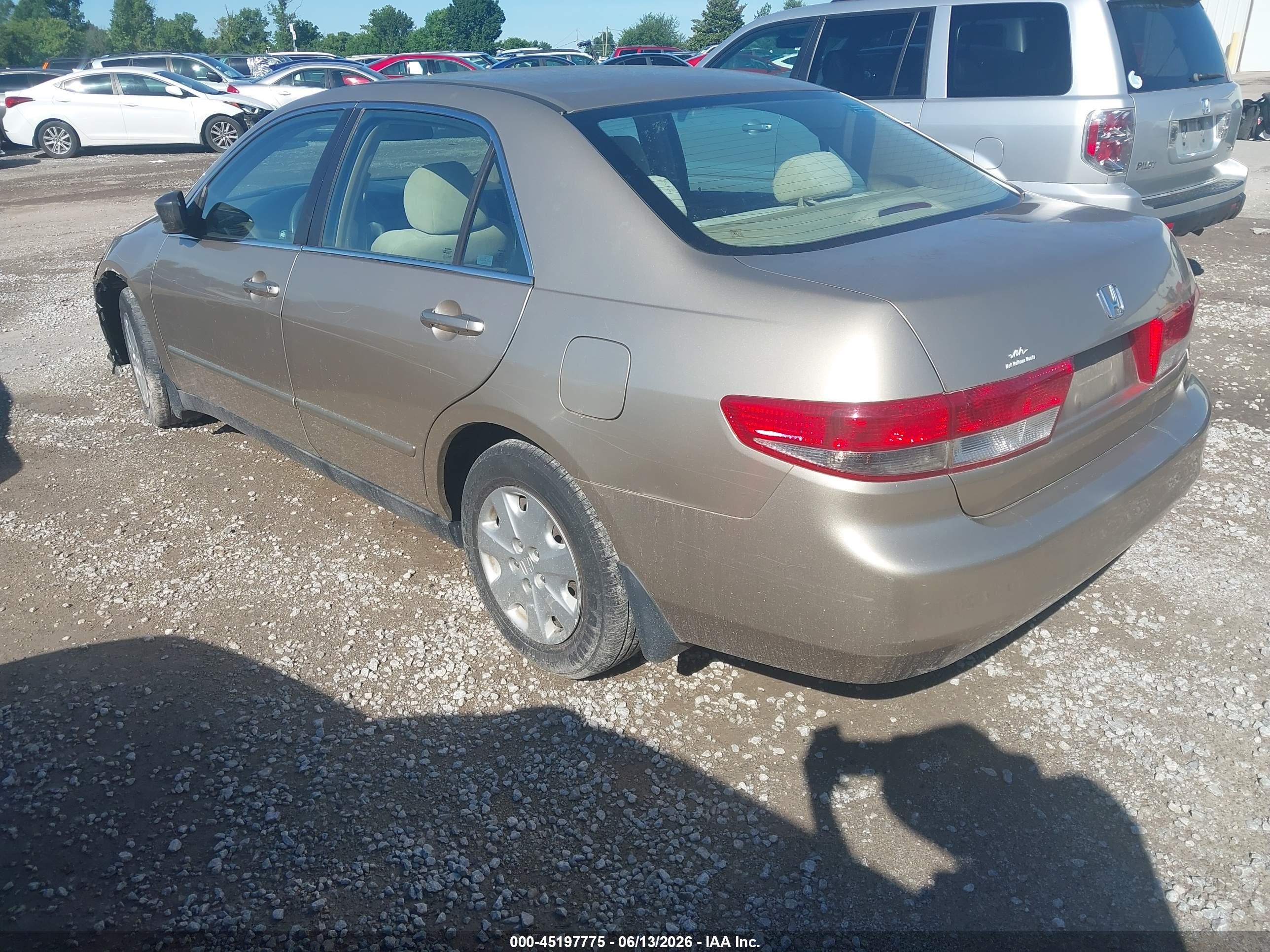 2004 Honda Accord 2.4 Lx Gold vin: 1HGCM56424A053180