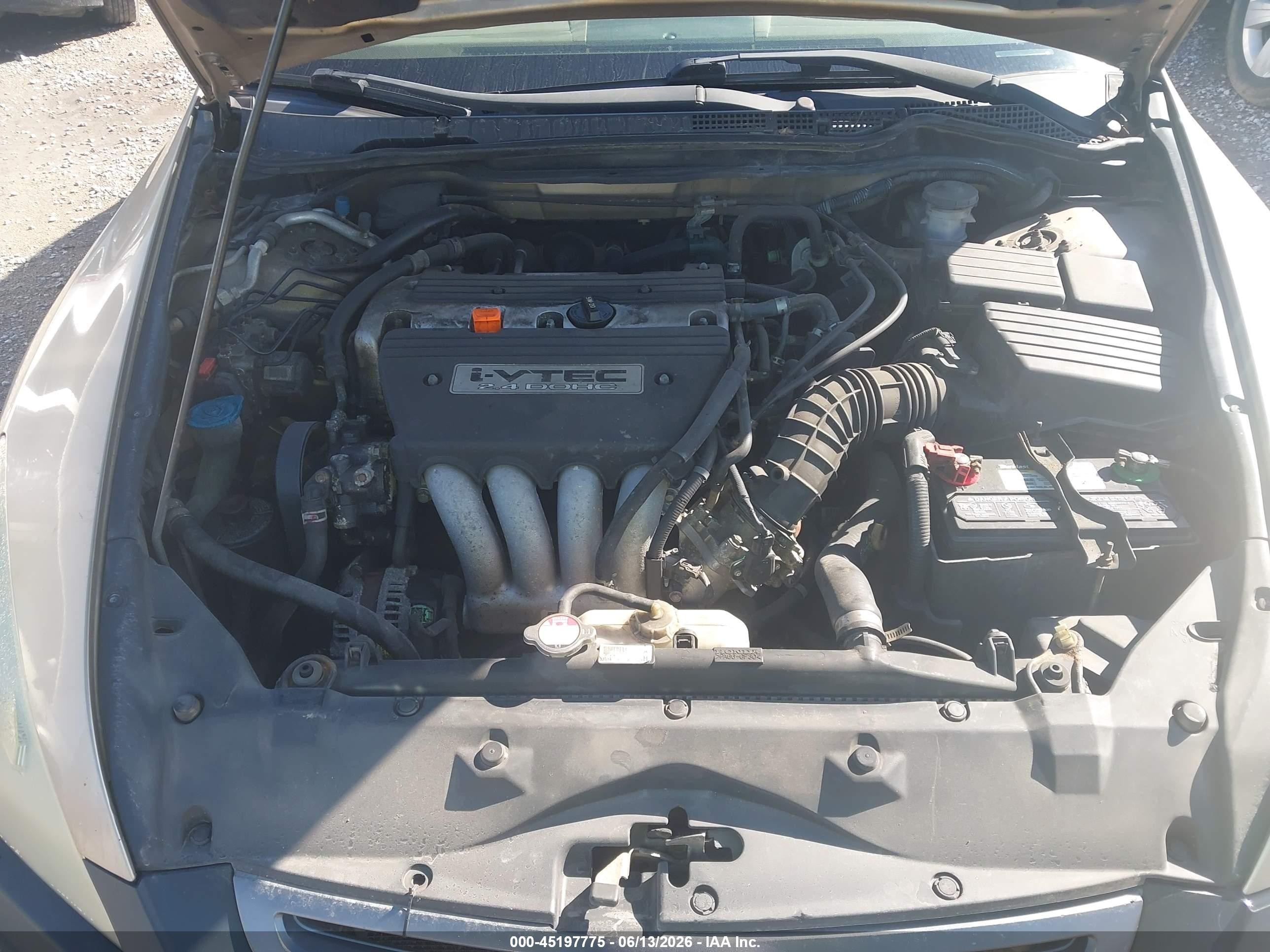 2004 Honda Accord 2.4 Lx Gold vin: 1HGCM56424A053180