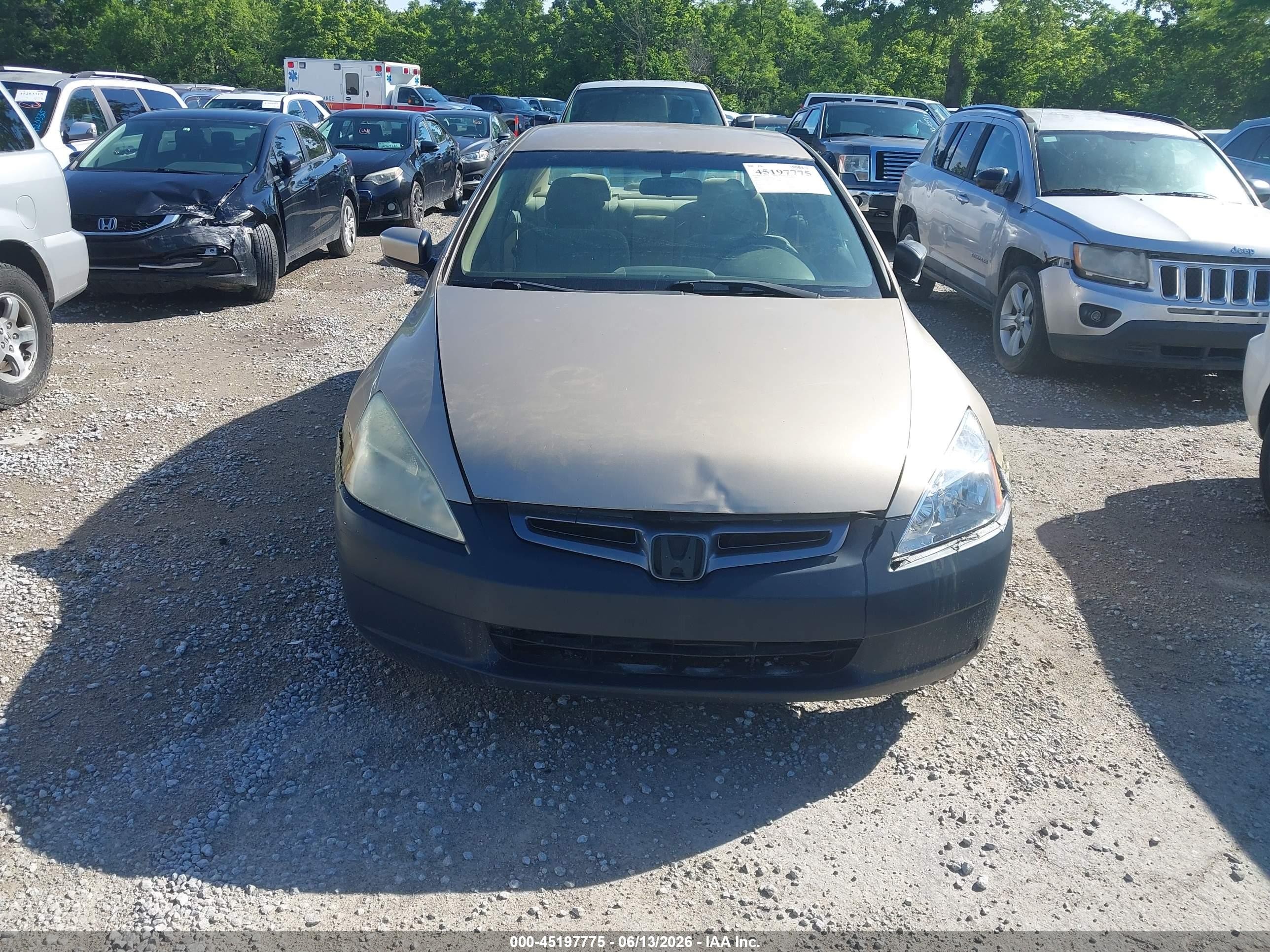 2004 Honda Accord 2.4 Lx Gold vin: 1HGCM56424A053180
