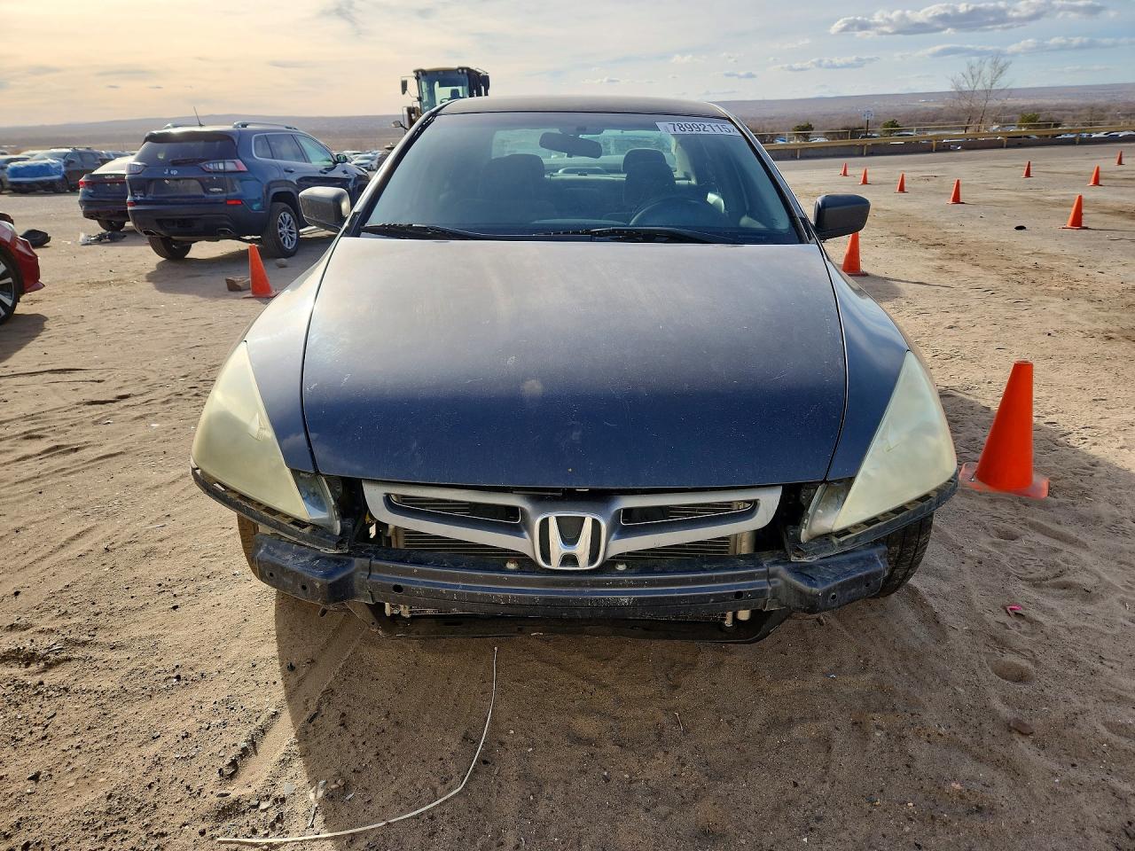 2004 Honda Accord Lx Black vin: 1HGCM56424A165297